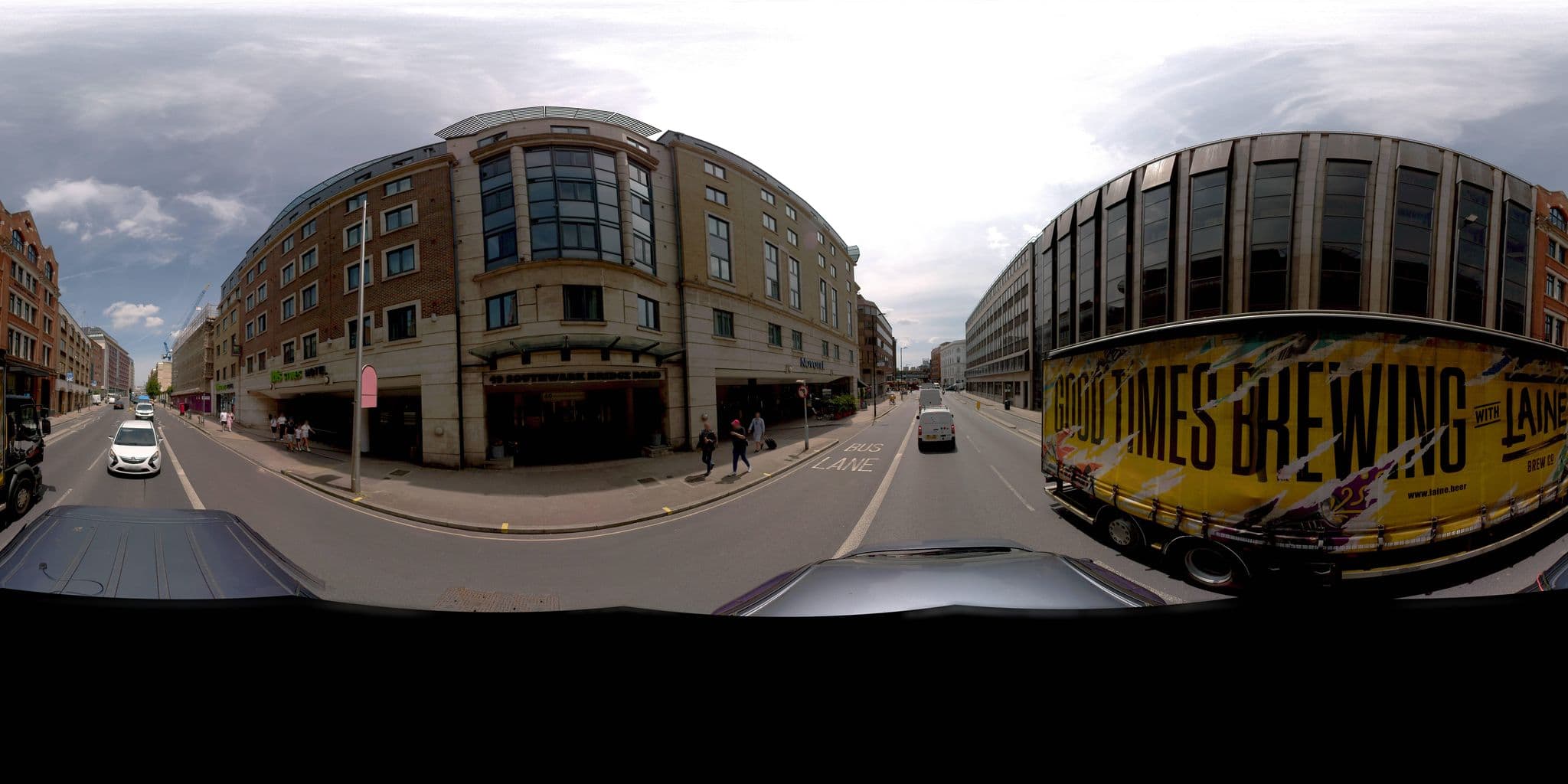 Street view near All Seasons Hotel, City of London — © jeffreymartin (CC BY-SA · Mapillary)