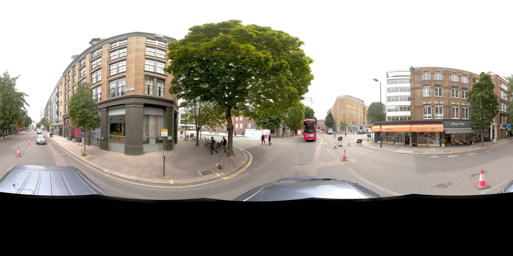 Street view near The Zetter, Clerkenwell — © jeffreymartin (CC BY-SA · Mapillary)