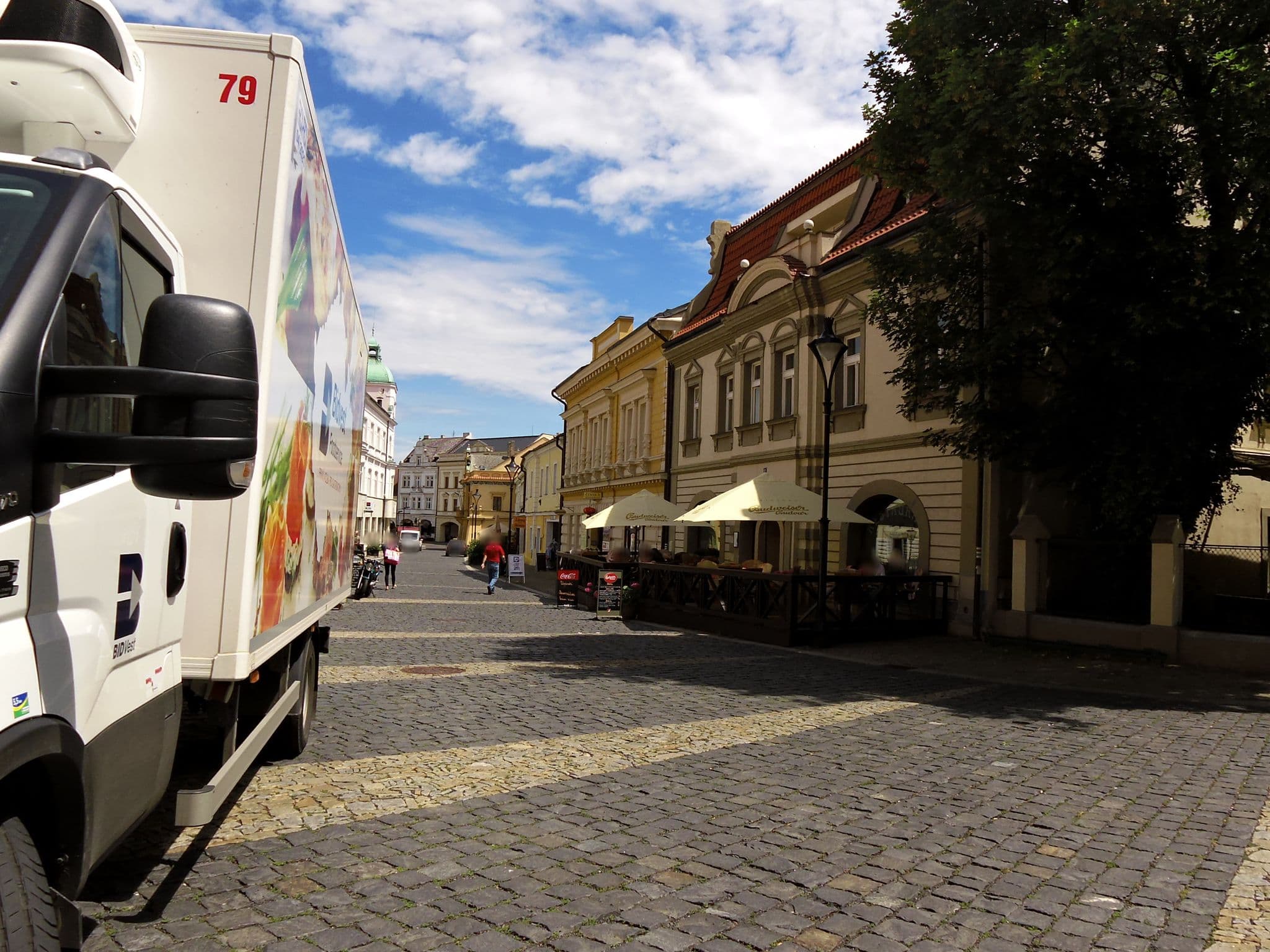 Street view near Restaurace Beze Jména, Mělník — © fell3 (CC BY-SA · Mapillary)