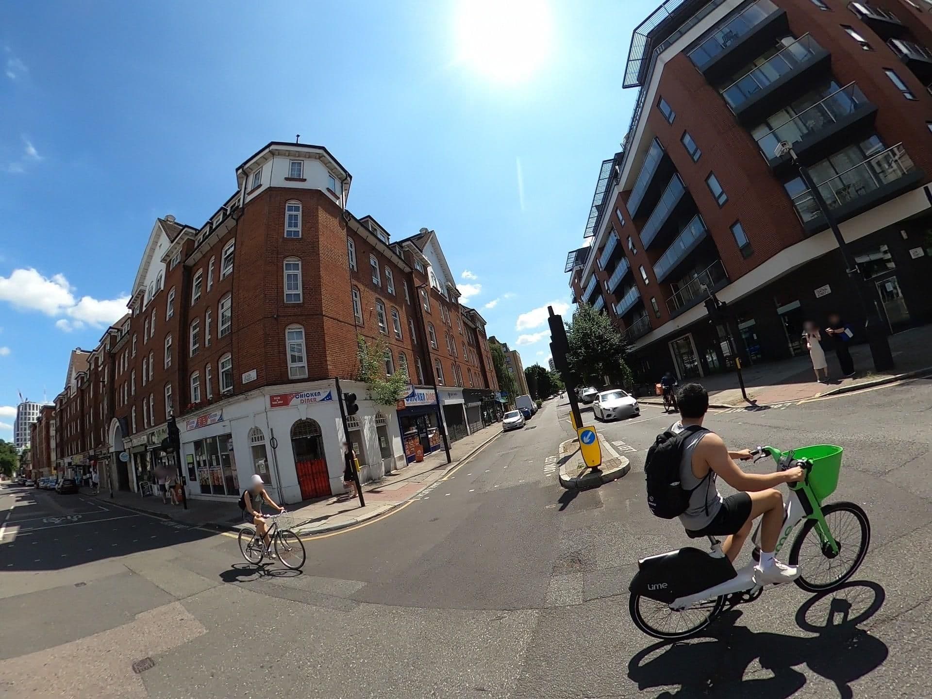 Street view near Barbican Hotel, Barbican — © NatchaponJ (CC BY-SA · Mapillary)