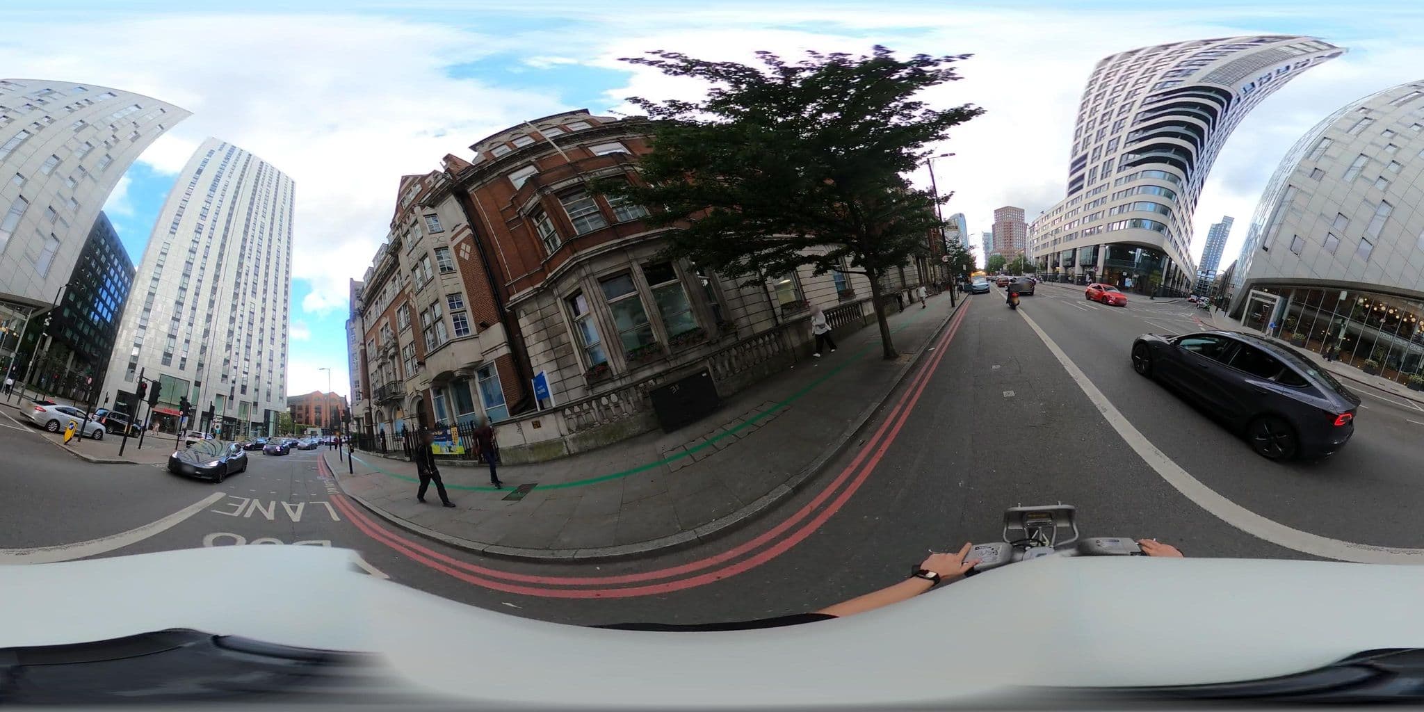 Street view near Kemp house, Barbican — © NatchaponJ (CC BY-SA · Mapillary)