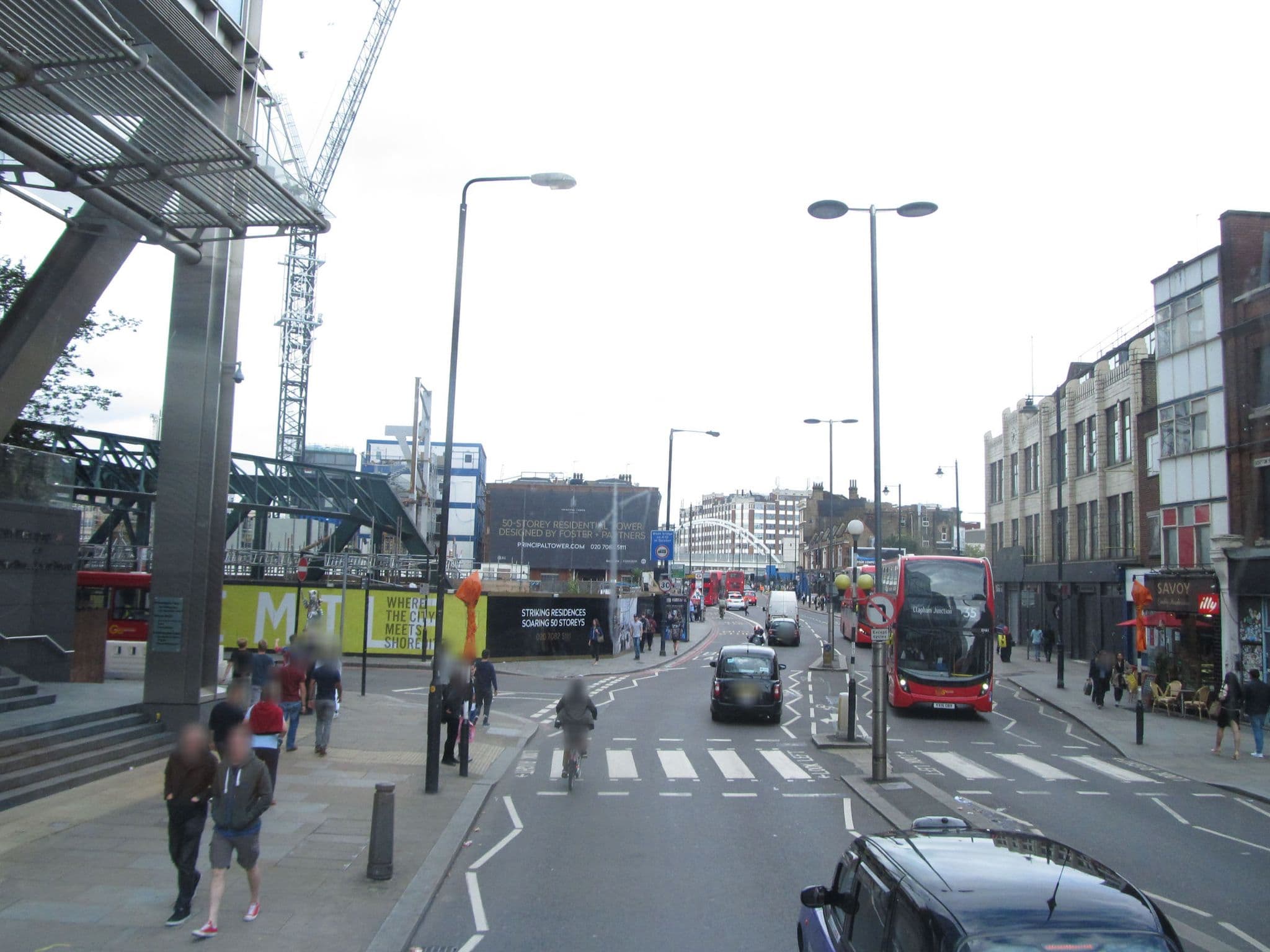 Street view near Batty Langley Hotel, Spitalfields — © sk53bis (CC BY-SA · Mapillary)