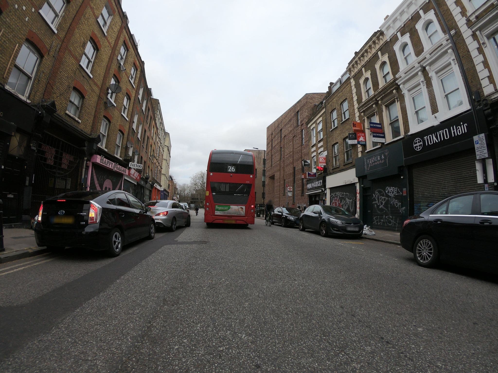 Street view near The Shoreditch Hotel, Spitalfields — © wasd42 (CC BY-SA · Mapillary)