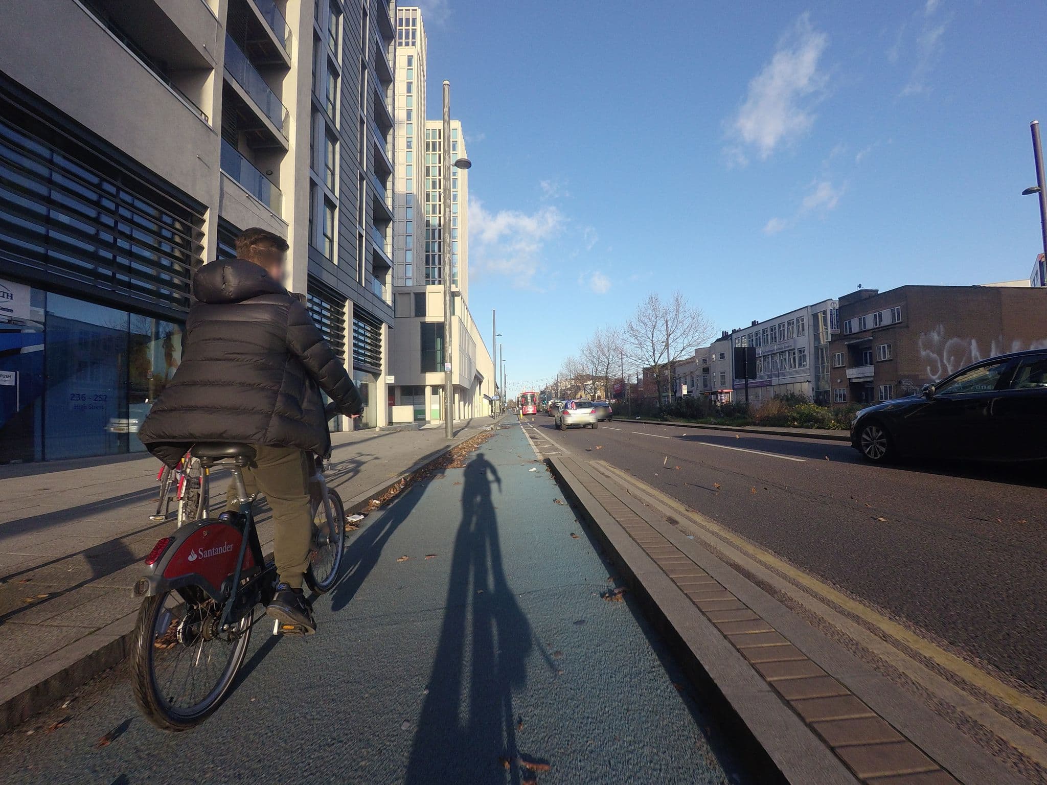 Street view near Stratford Velocity Rooms, London, Stratford — © rskedgell (CC BY-SA · Mapillary)