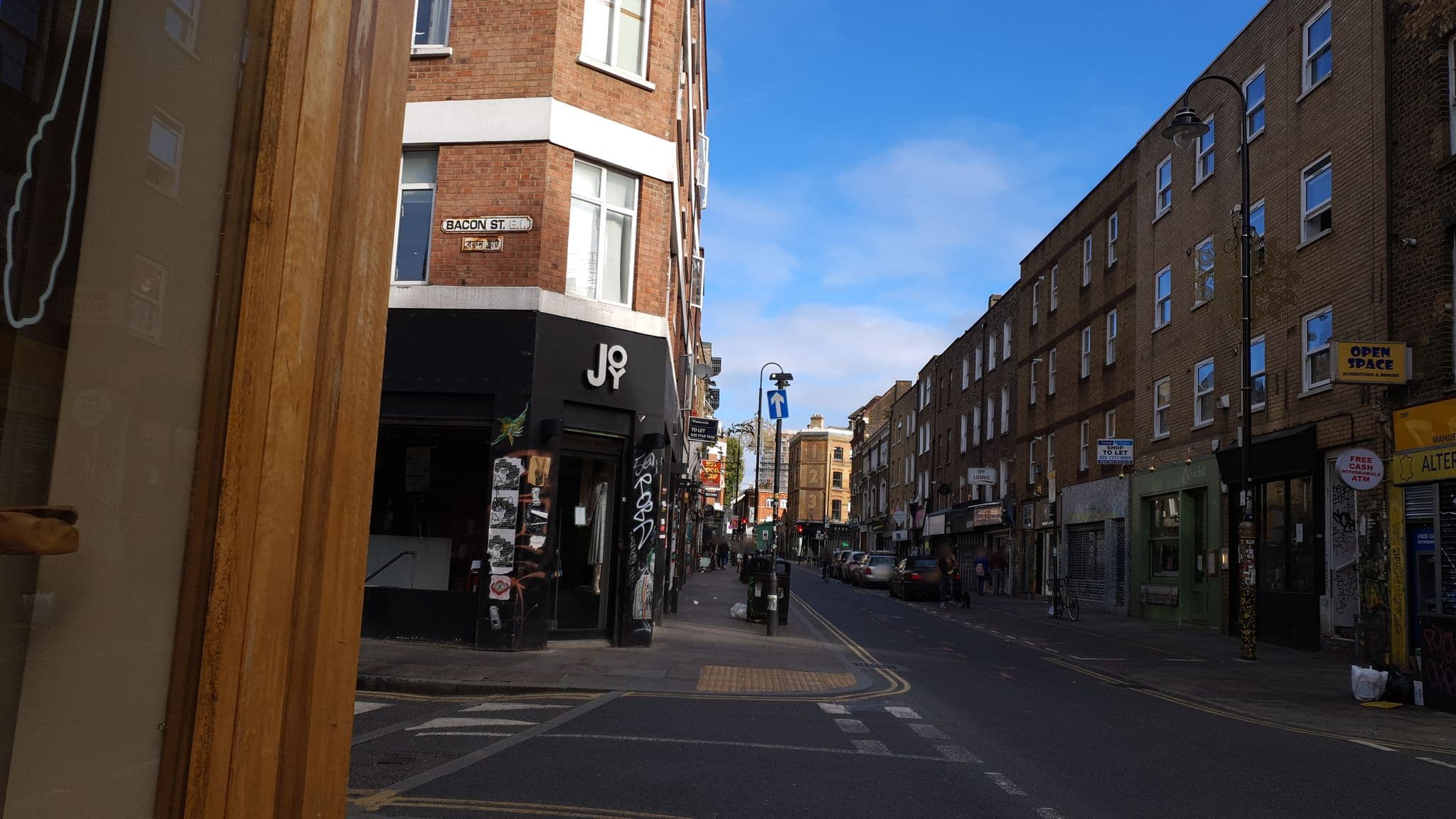 Street view near City Space Apartments, Spitalfields — © jris (CC BY-SA · Mapillary)