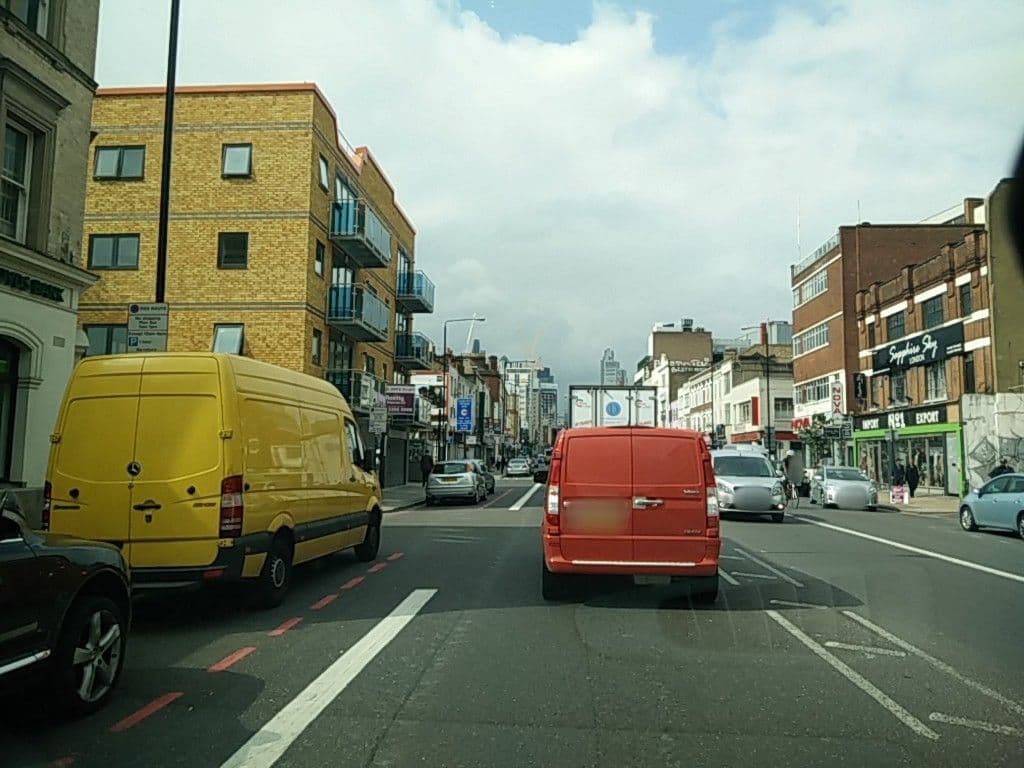 Street view near City Duplex Apartments, Shadwell — © ccossio (CC BY-SA · Mapillary)