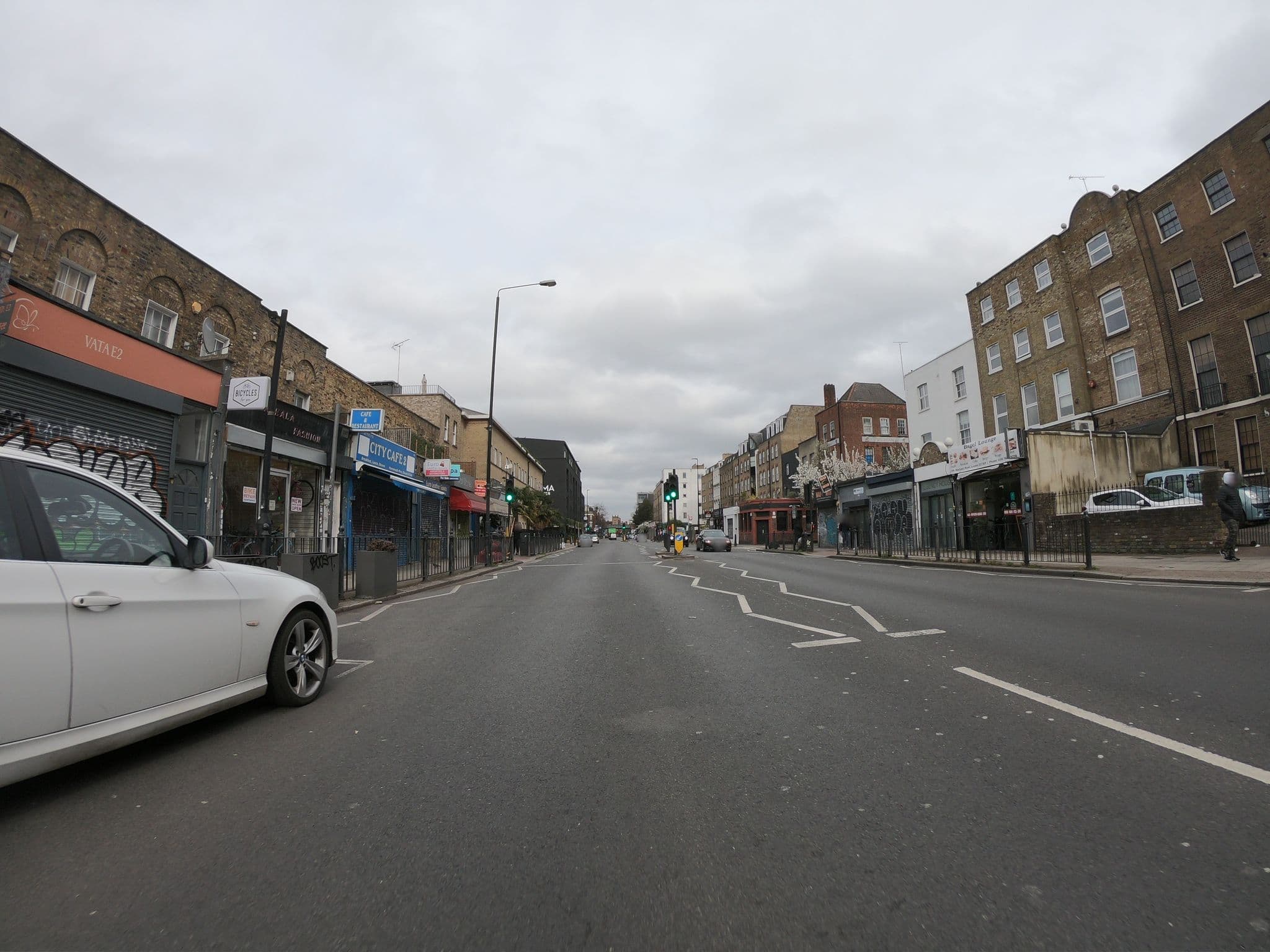 Street view near city view apartements, Bethnal Green — © wasd42 (CC BY-SA · Mapillary)