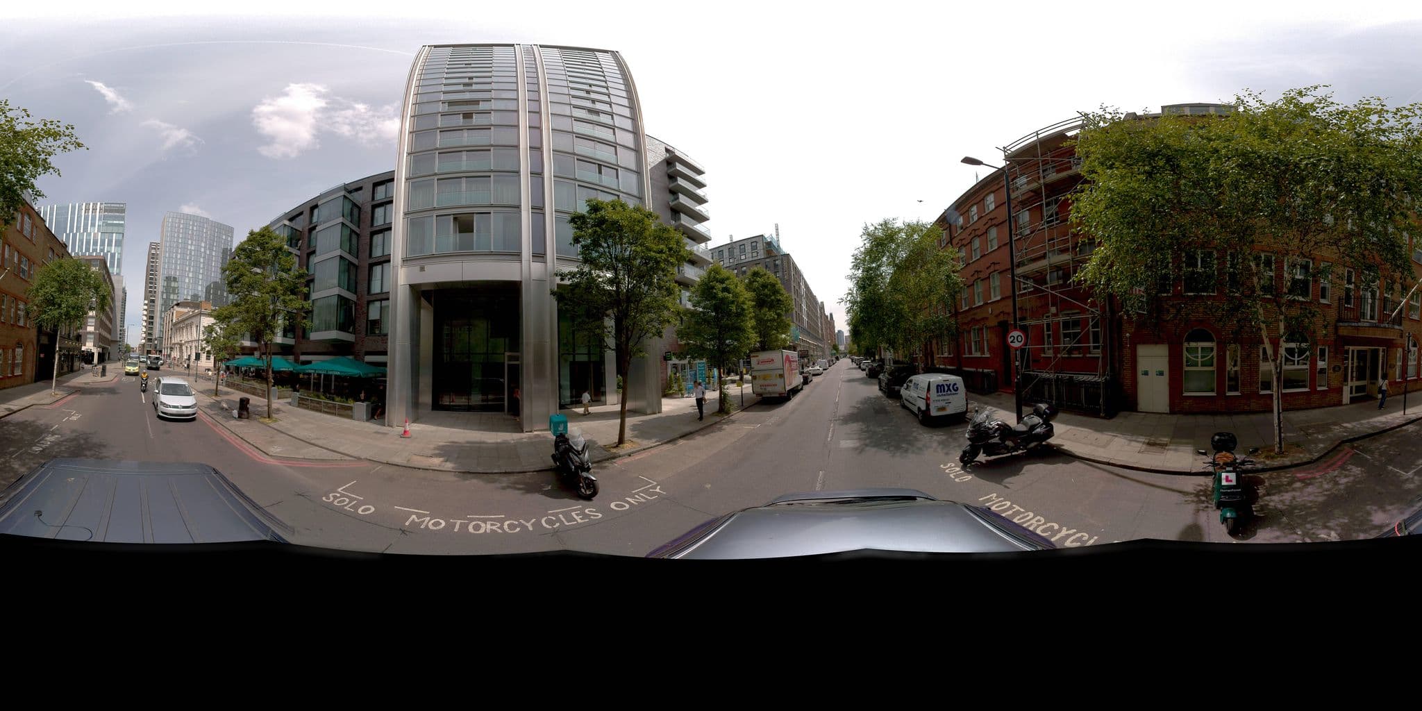 Street view near MiNC Apartments City Reach London, Whitechapel — © jeffreymartin (CC BY-SA · Mapillary)
