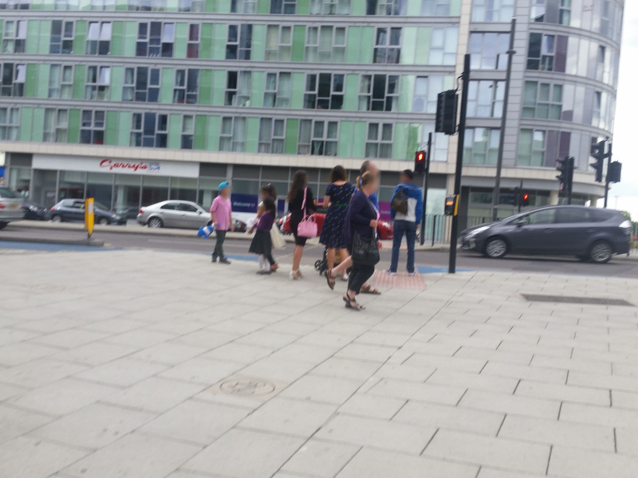 Street view near Belvedere Olympic One Eighty, Stratford — © matth81 (CC BY-SA · Mapillary)