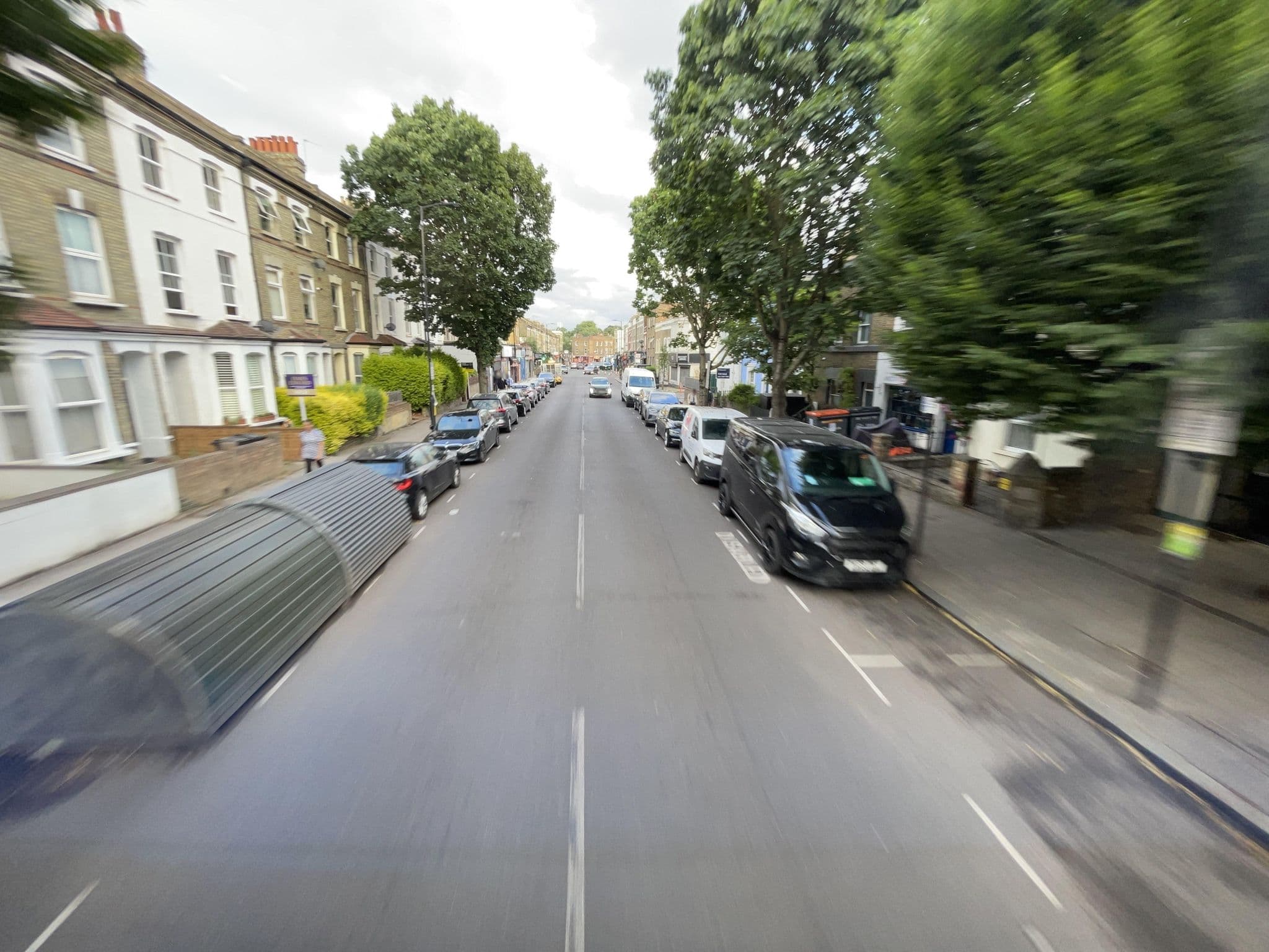 Street view near brownswoods house hotel 111 queens drive, Highbury — © gness (CC BY-SA · Mapillary)