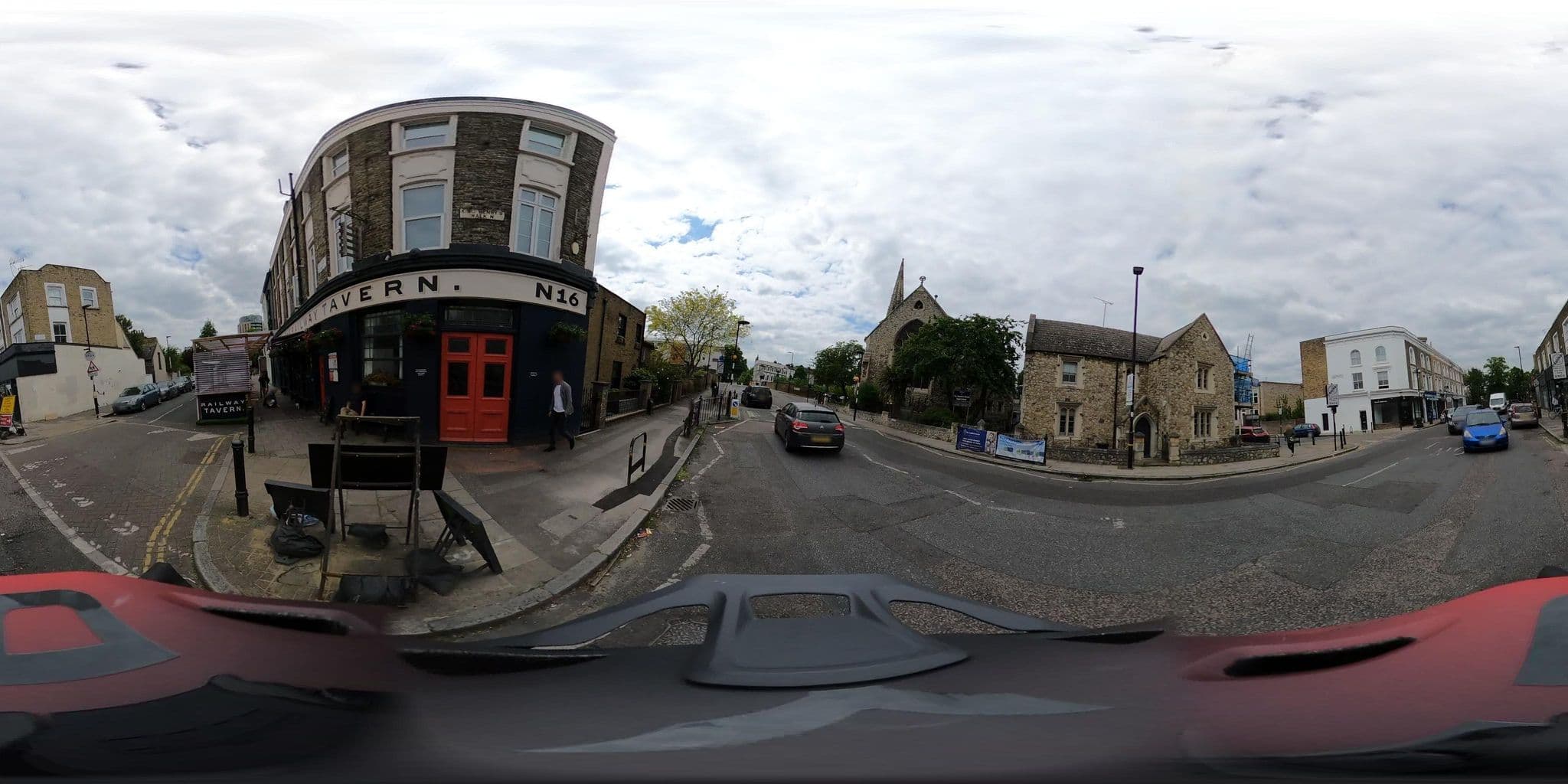 Street view near Mildmay Road Apartments, Canonbury — © cueditsmaps (CC BY-SA · Mapillary)