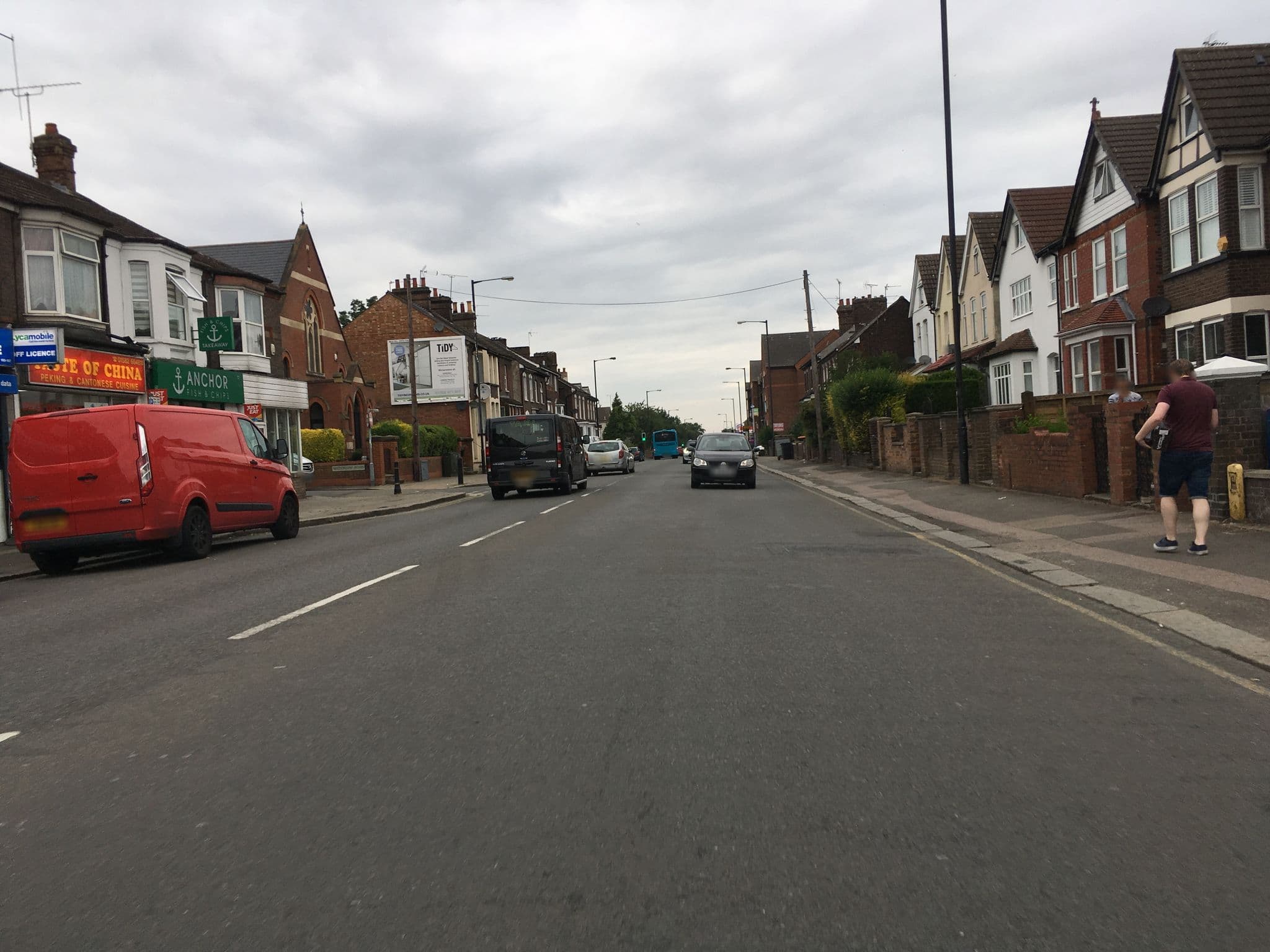 Street view near Northway Guest House, Dunstable — © southglos (CC BY-SA · Mapillary)