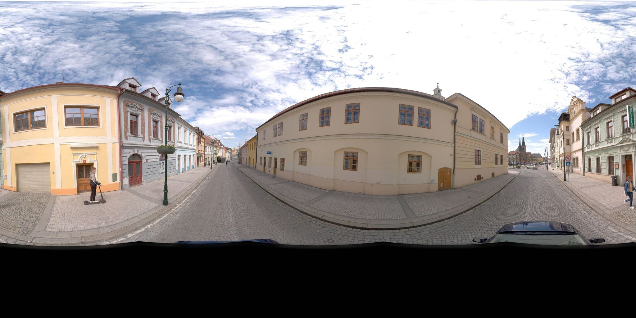 Street view near Na Hradbách, Louny — © jeffreymartin (CC BY-SA · Mapillary)