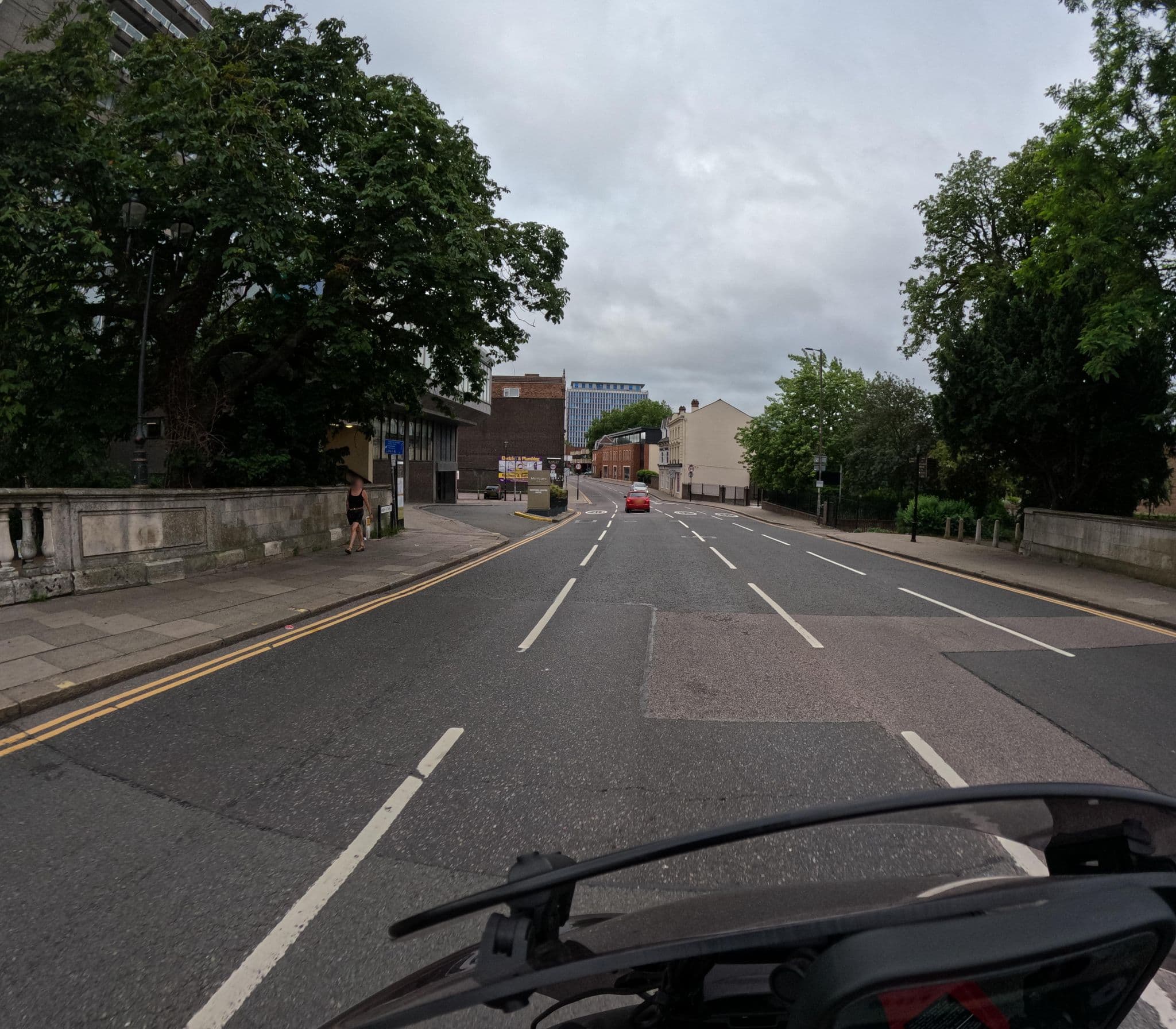 Street view near Park Inn by Radisson Bedford, Bedford — © wasd42 (CC BY-SA · Mapillary)