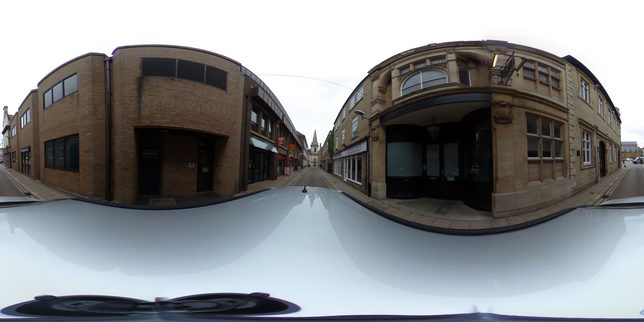 Street view near Constantinou Hotels, Peterborough — © adam2 (CC BY-SA · Mapillary)