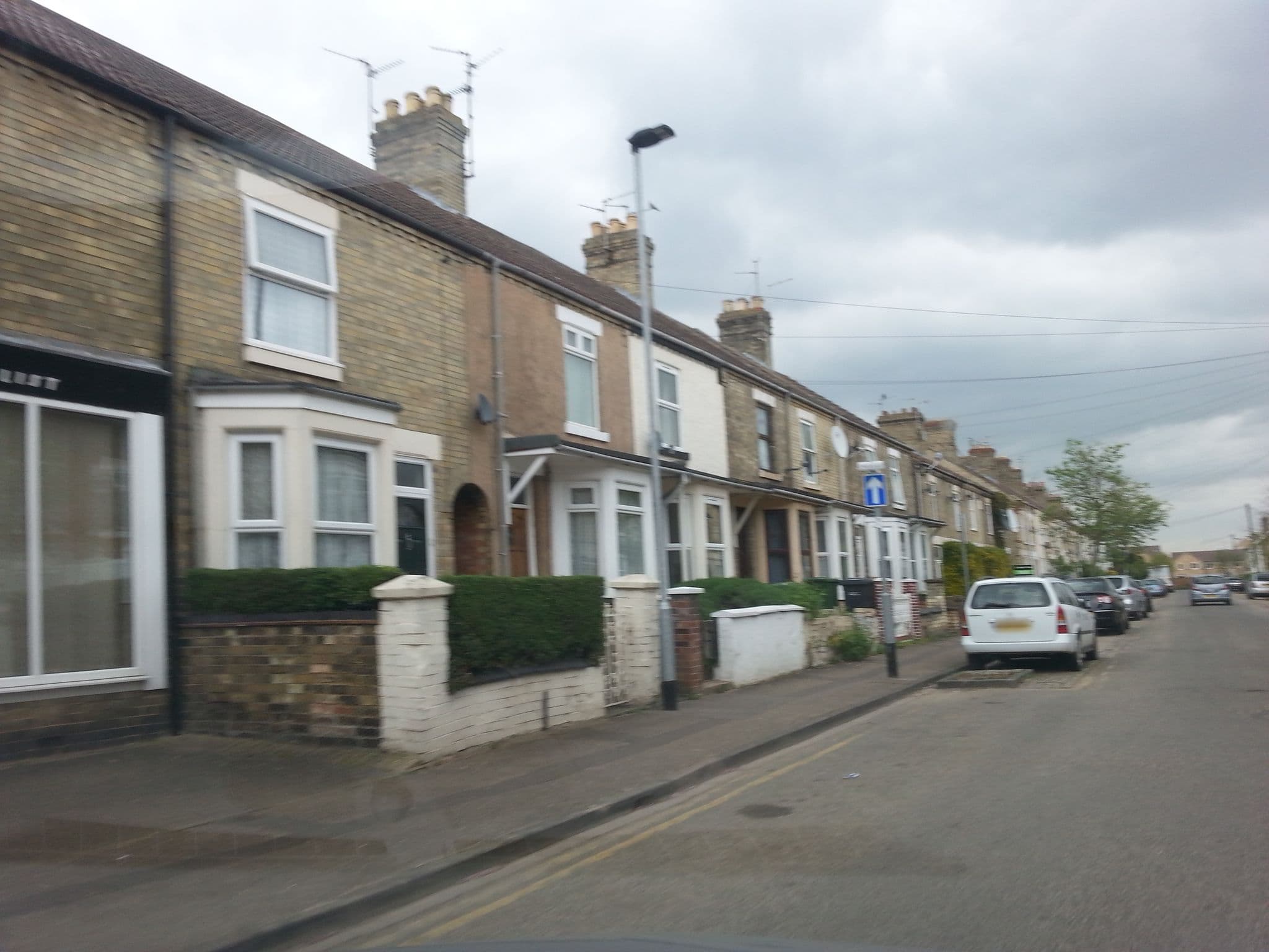 Street view near Paten Hotels, Peterborough — © adam2 (CC BY-SA · Mapillary)