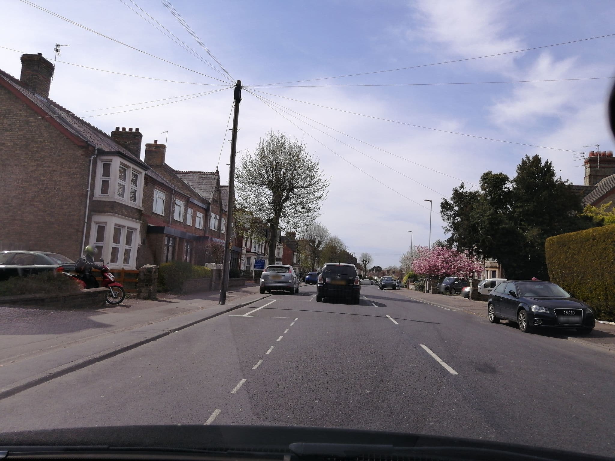 Street view near Newark Hotel Peterborough, Peterborough — © dzidek23 (CC BY-SA · Mapillary)