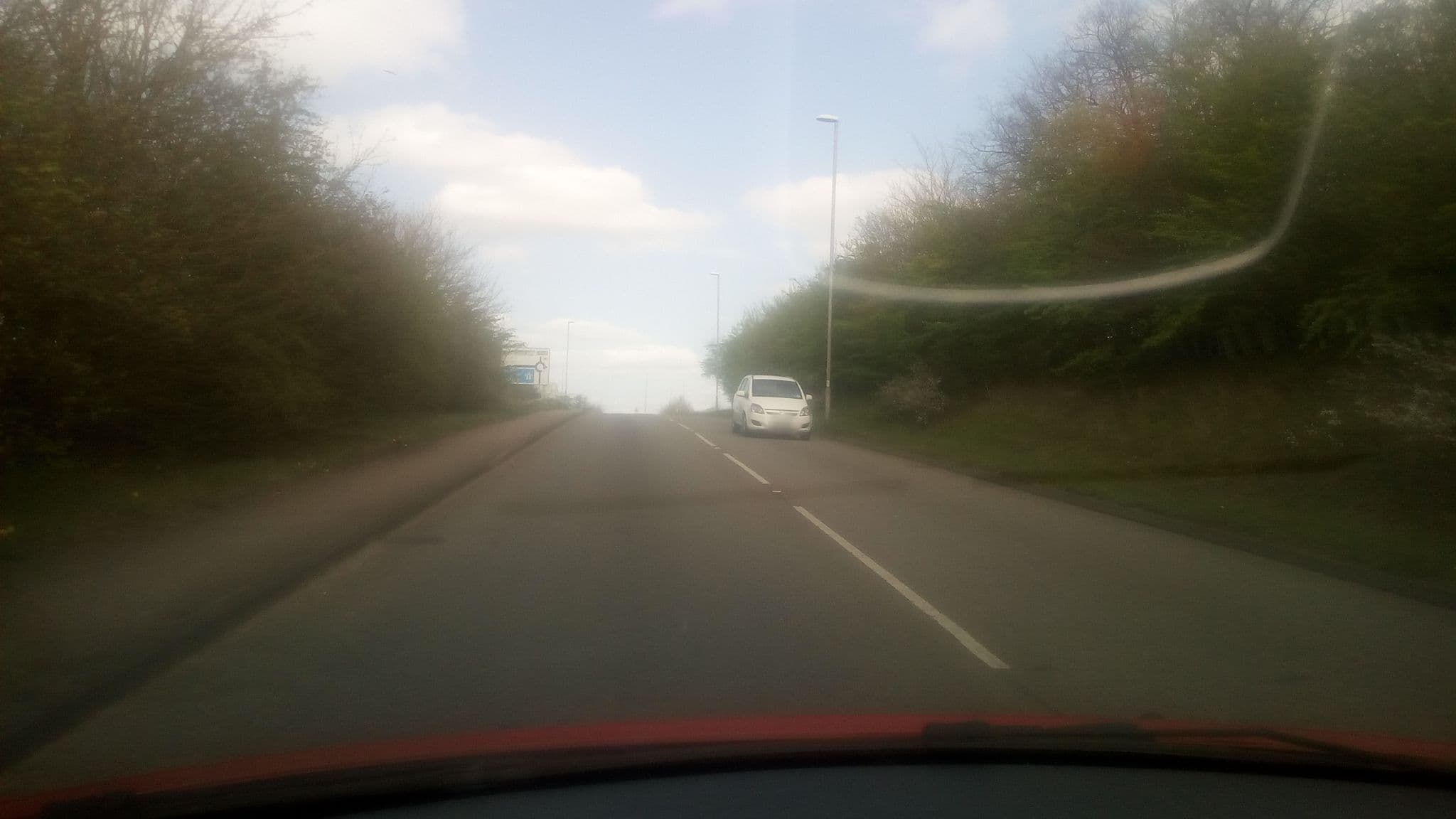 Street view near Tease II and Hotel Ace, Alconbury — © victuallers (CC BY-SA · Mapillary)