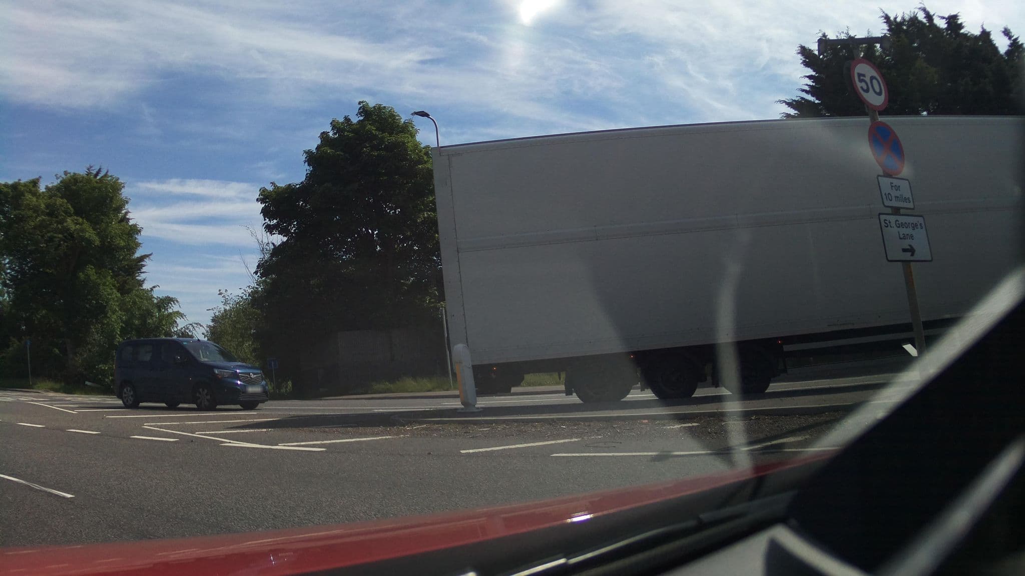 Street view near A57 A46 Roundabout, Burton — © southglos (CC BY-SA · Mapillary)