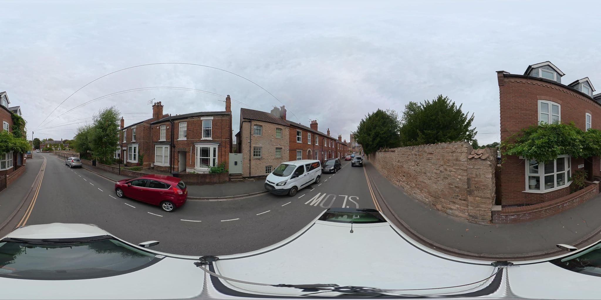 Street view near St. Clement's Lodge, Lincoln — © osmplus_org (CC BY-SA · Mapillary)