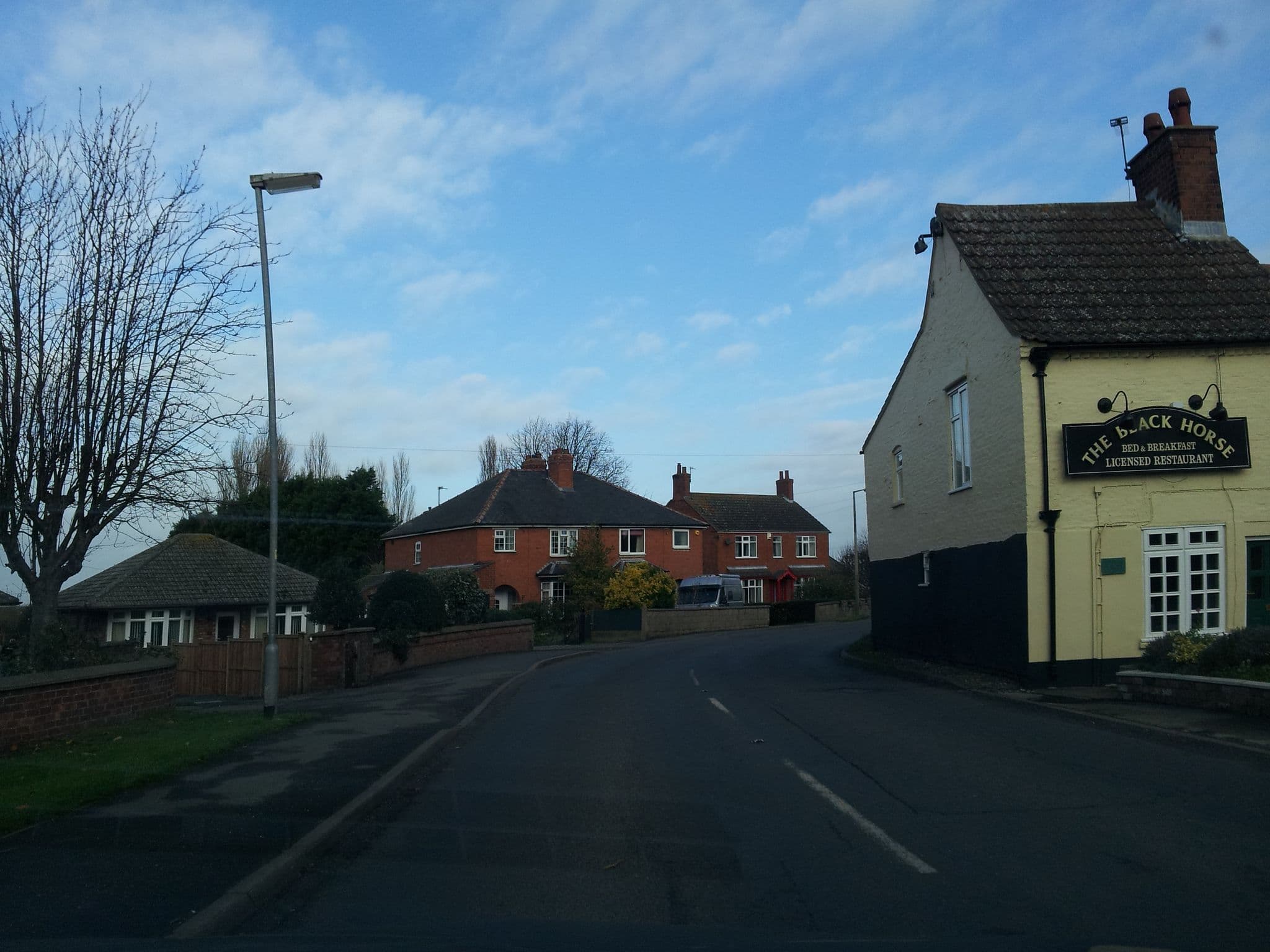 Street view near The Black Horse, Bardney — © adam2 (CC BY-SA · Mapillary)