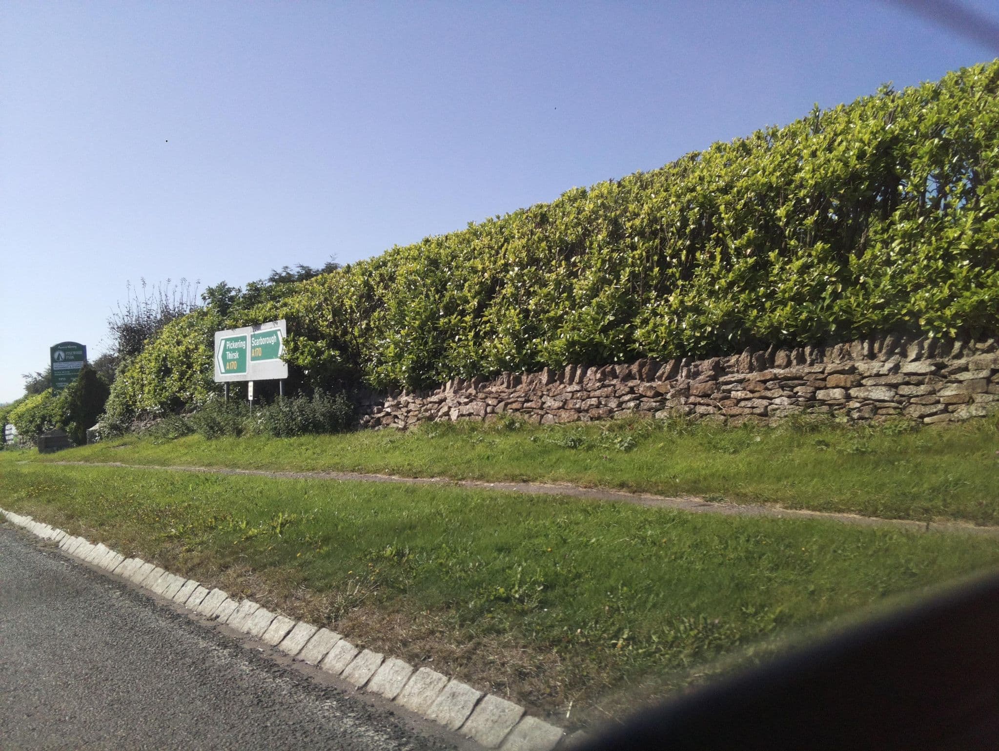Street view near Pinewood Park - Tipis, Hot Tubs and Lodges, East Ayton — © southglos (CC BY-SA · Mapillary)