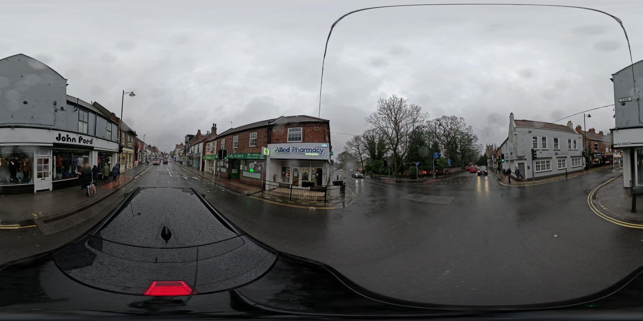 Street view near Lazaat Hotel & Venue, Skidby — © nicholass (CC BY-SA · Mapillary)