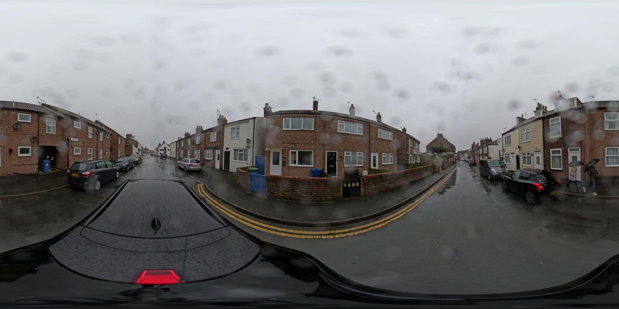 Street view near Crab Pot Cottage, Flamborough — © nicholass (CC BY-SA · Mapillary)