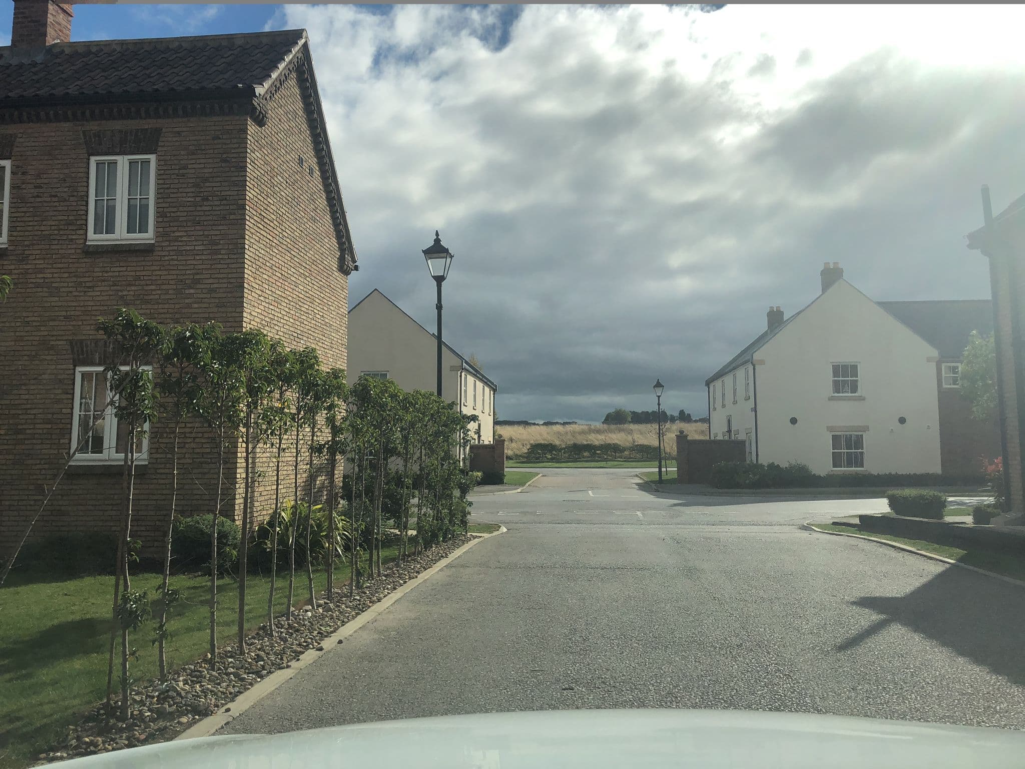 Street view near Harlequin Cottage, Hunmanby — © locator (CC BY-SA · Mapillary)