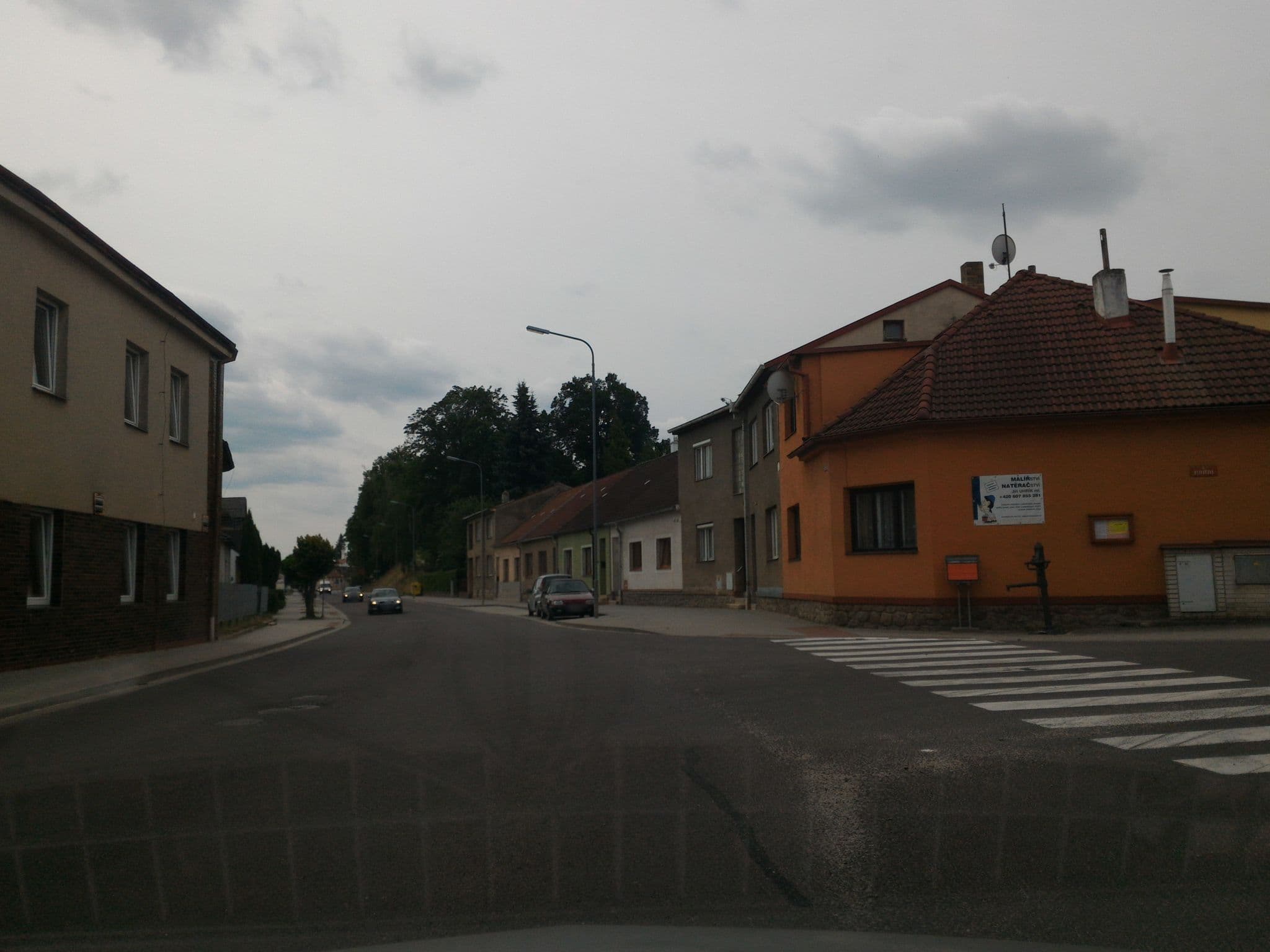Street view near HOTEL U STADIONU, Dačice — © fell3 (CC BY-SA · Mapillary)