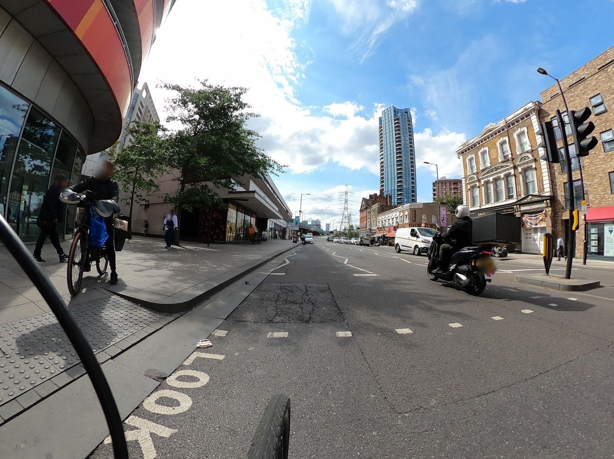 Street view near Anchor House, Canning Town — © dankarran (CC BY-SA · Mapillary)
