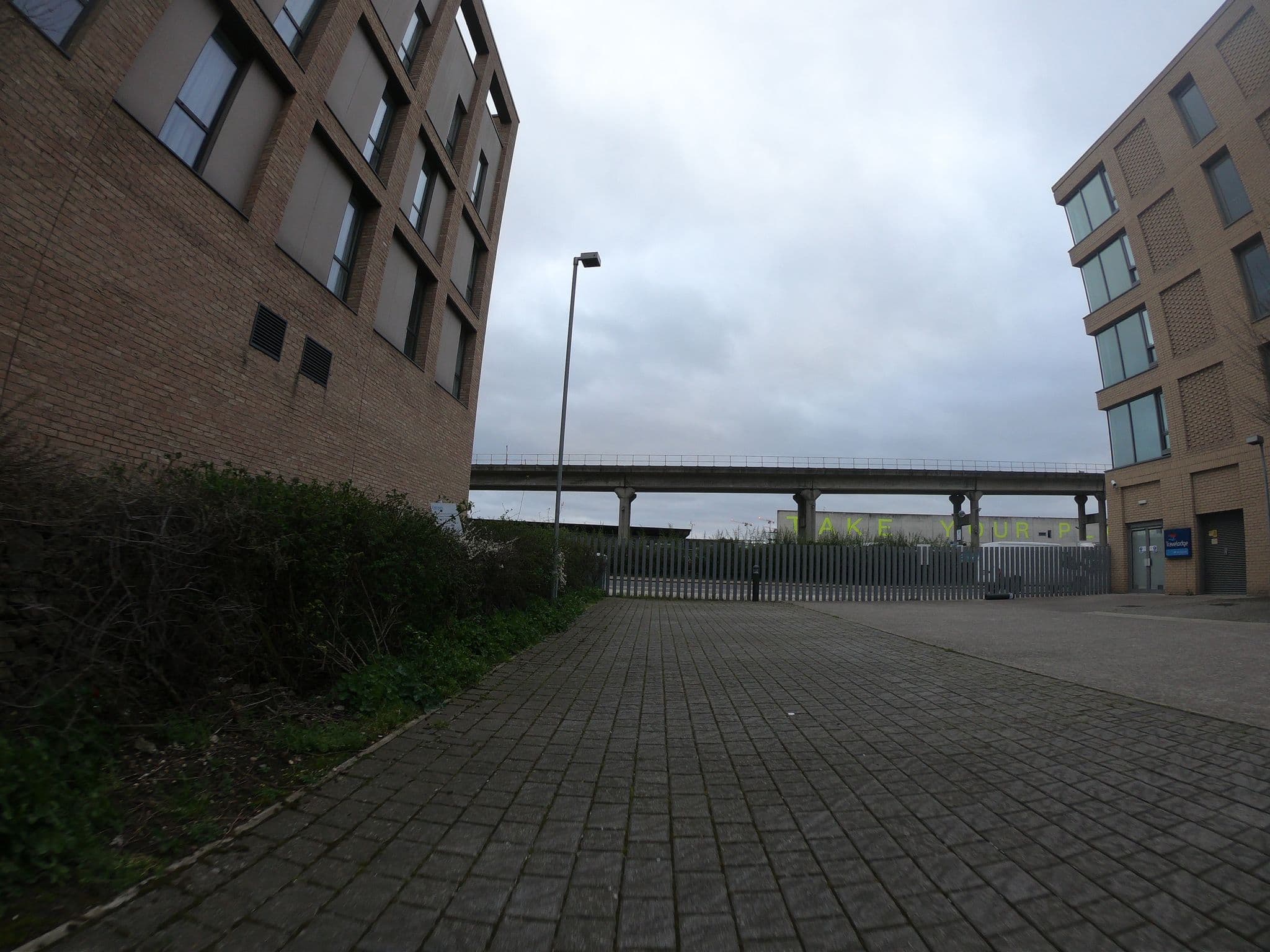 Street view near Moxy, Canning Town — © wasd42 (CC BY-SA · Mapillary)