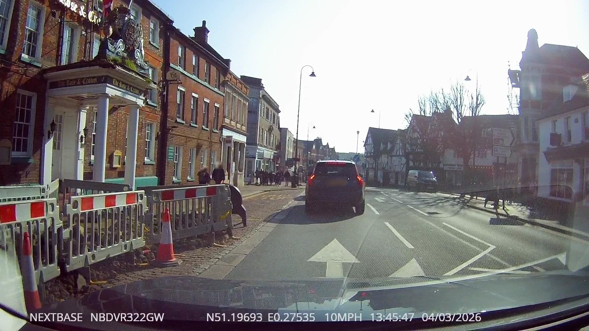 Street view near Best Western Rose & Crown Hotel Leigh, Tonbridge — © tallguy (CC BY-SA · Mapillary)