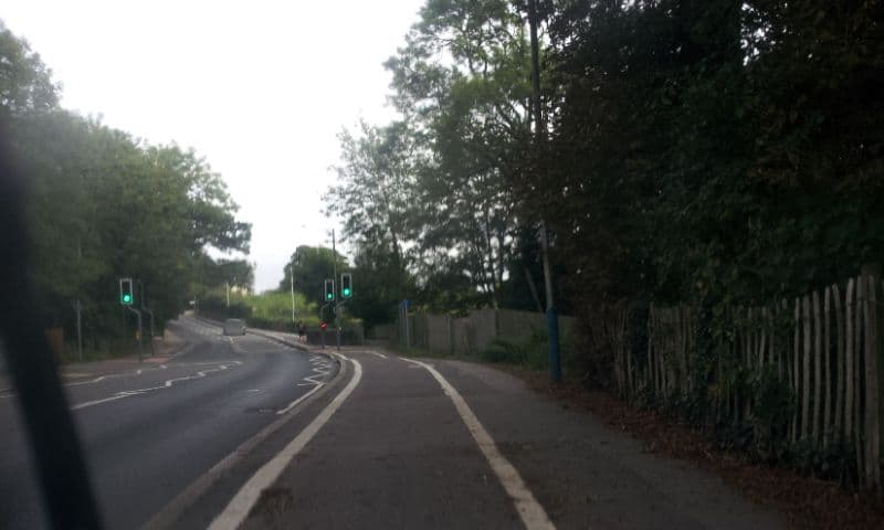 Street view near The Langley Hotel Tonbridge, Tonbridge — © paulbiv (CC BY-SA · Mapillary)