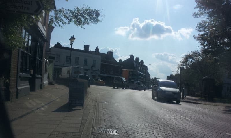 Street view near Leavers Oast, Hadlow — © paulbiv (CC BY-SA · Mapillary)