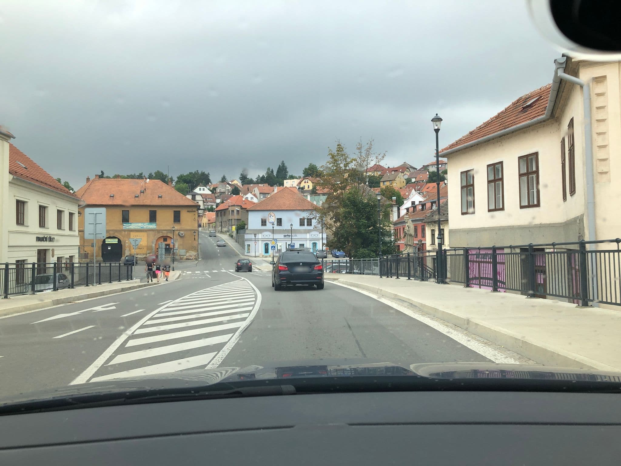 Street view near Hotel Kocour, Třebíč — © atze777 (CC BY-SA · Mapillary)