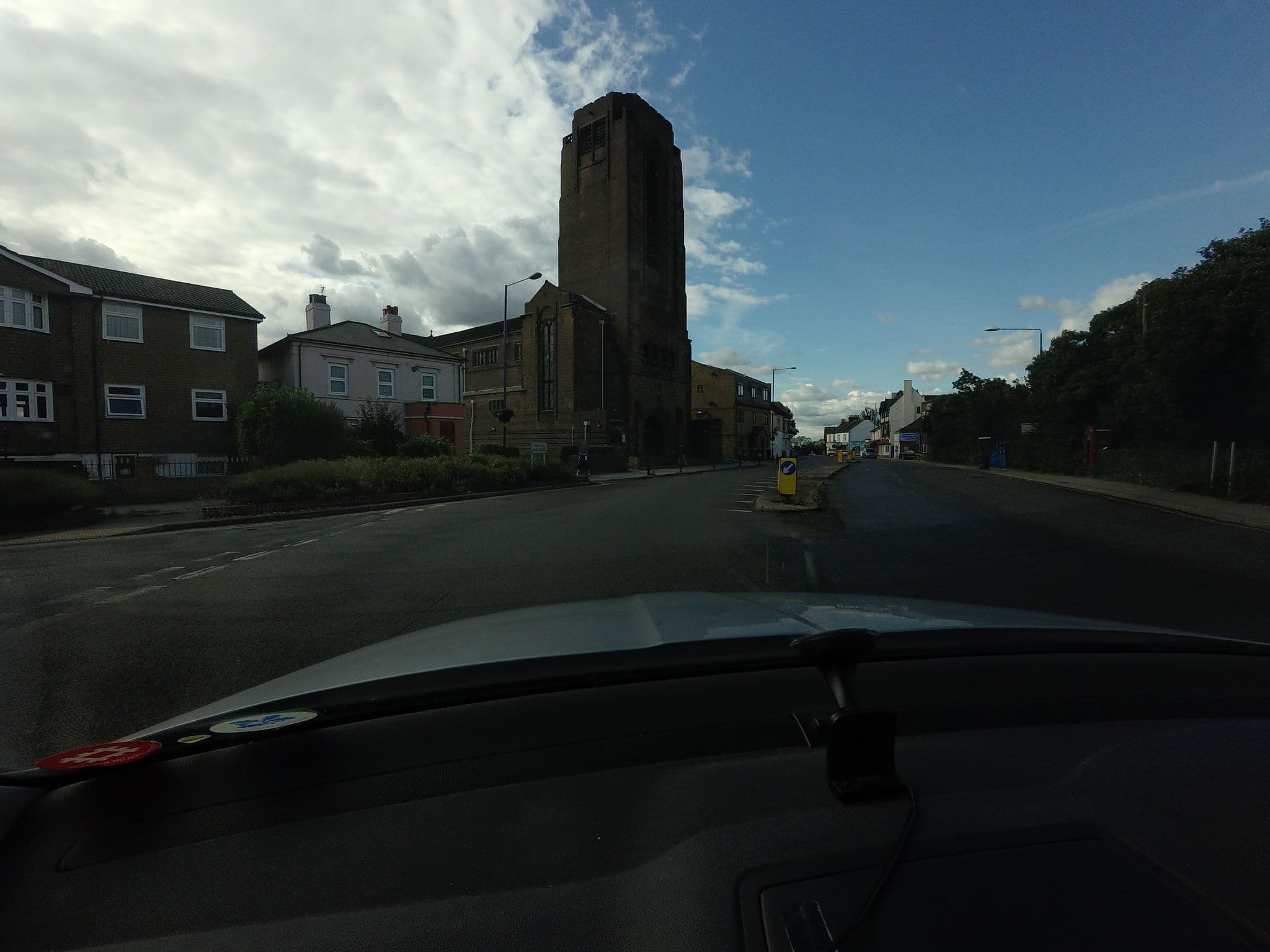 Street view near Cubfield Limited, Swanscombe — © tallguy (CC BY-SA · Mapillary)