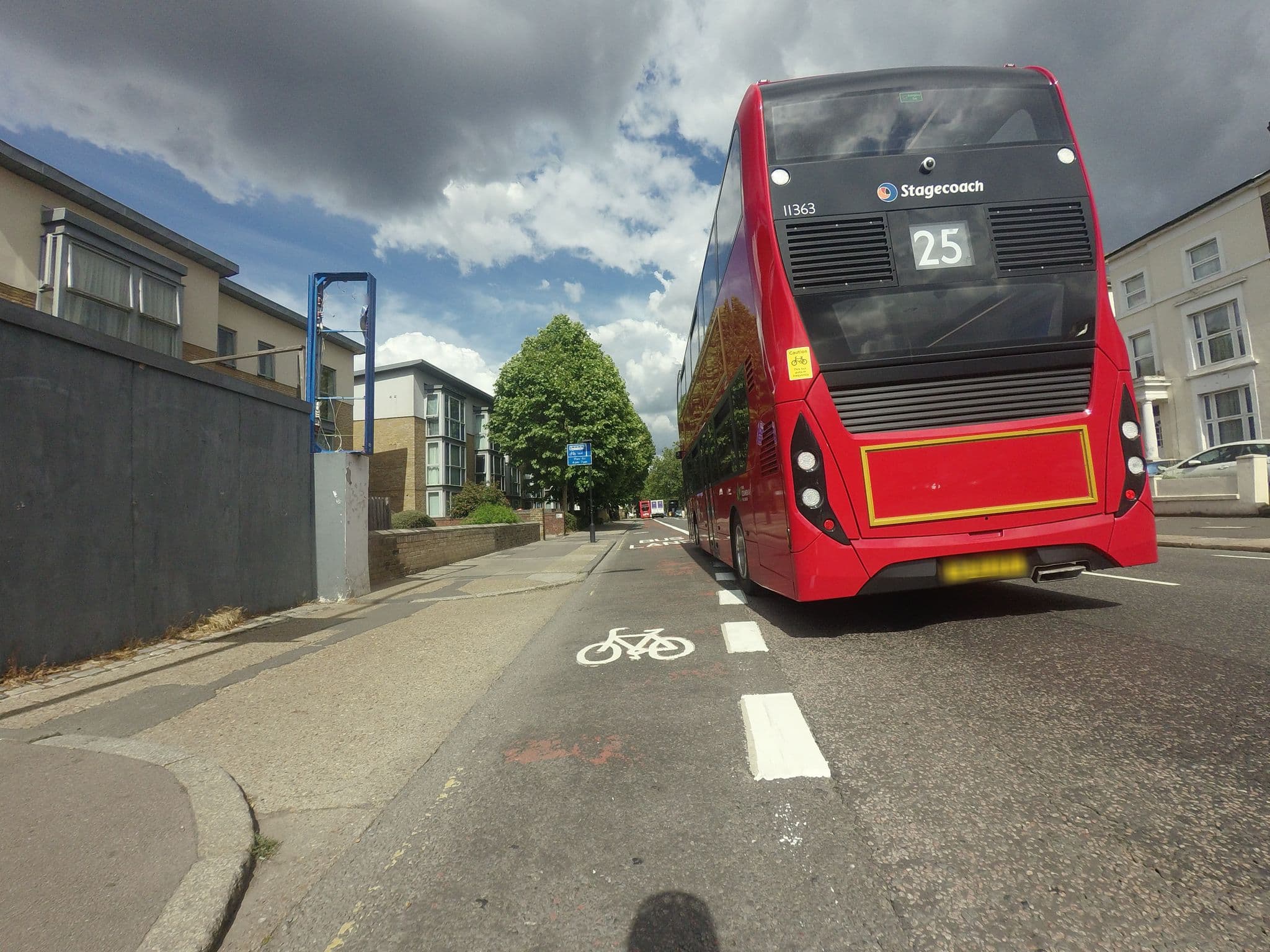 Street view near Travel Inn Hotel,Lonon, West Ham — © rskedgell (CC BY-SA · Mapillary)