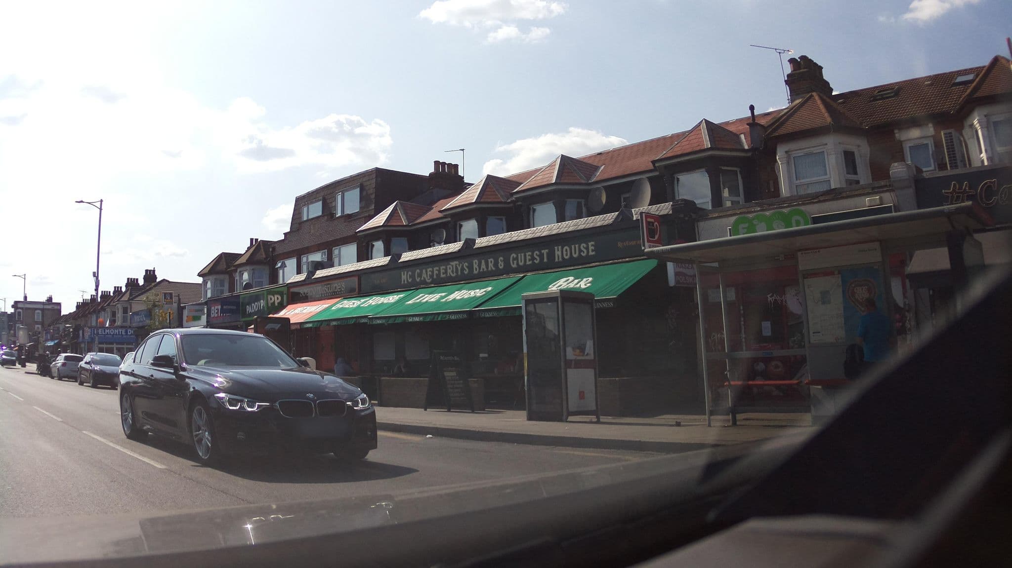 Street view near O'grady's Guesthouse, Goodmayes — © southglos (CC BY-SA · Mapillary)