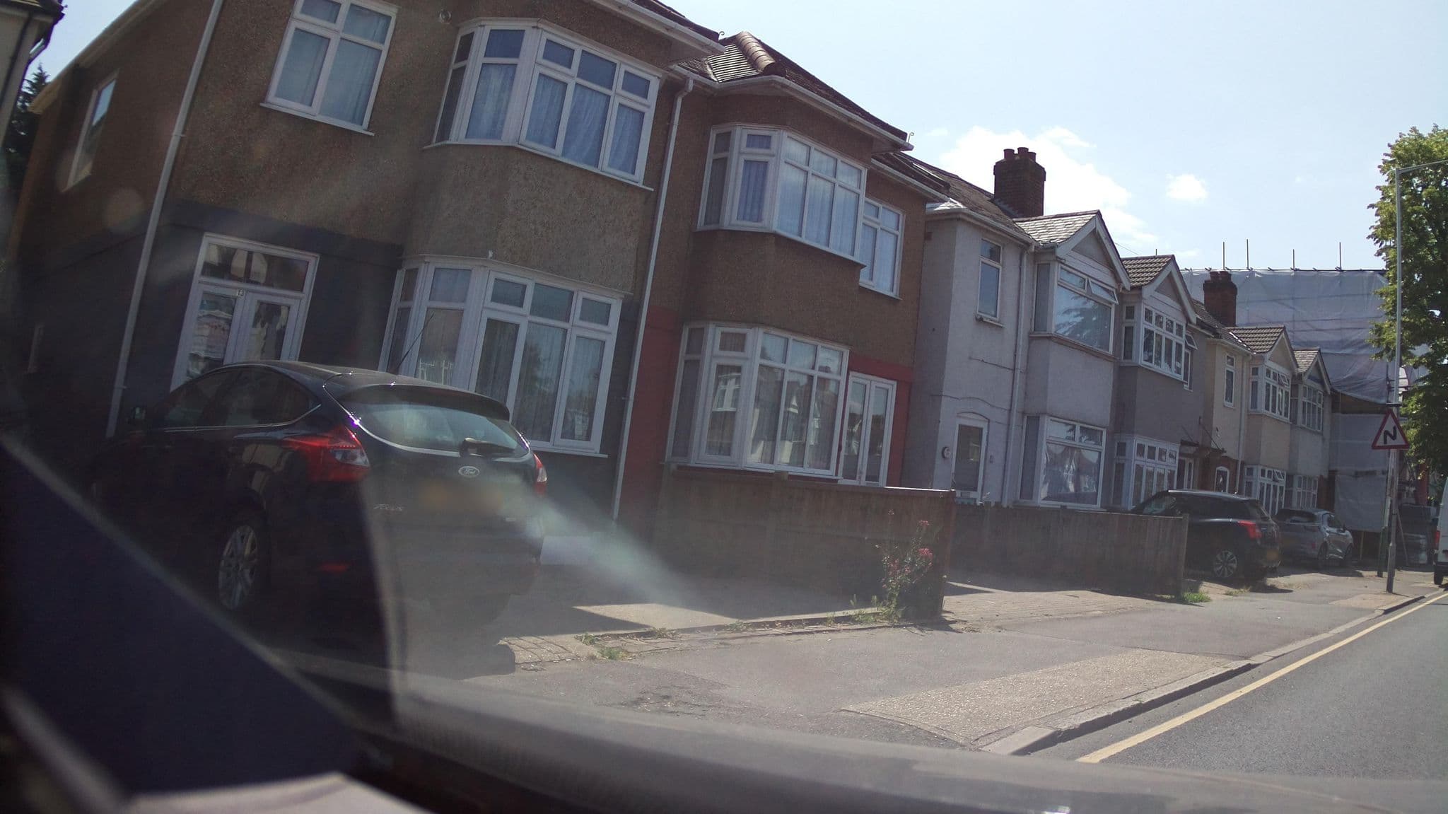 Street view near The Orchid Bed and Breakfast House, Collier Row — © southglos (CC BY-SA · Mapillary)