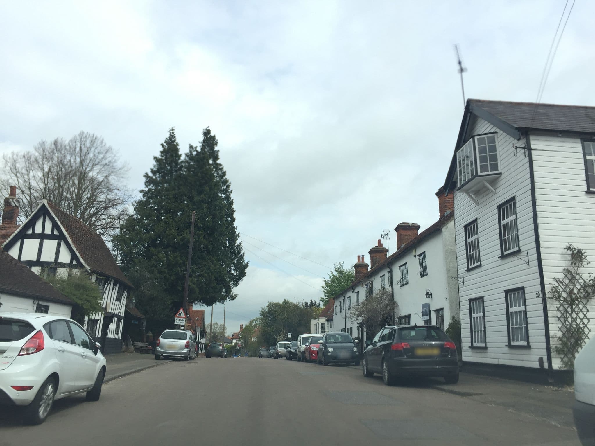 Street view near Whitbread Hotel Company, Old Harlow — © essexboy (CC BY-SA · Mapillary)
