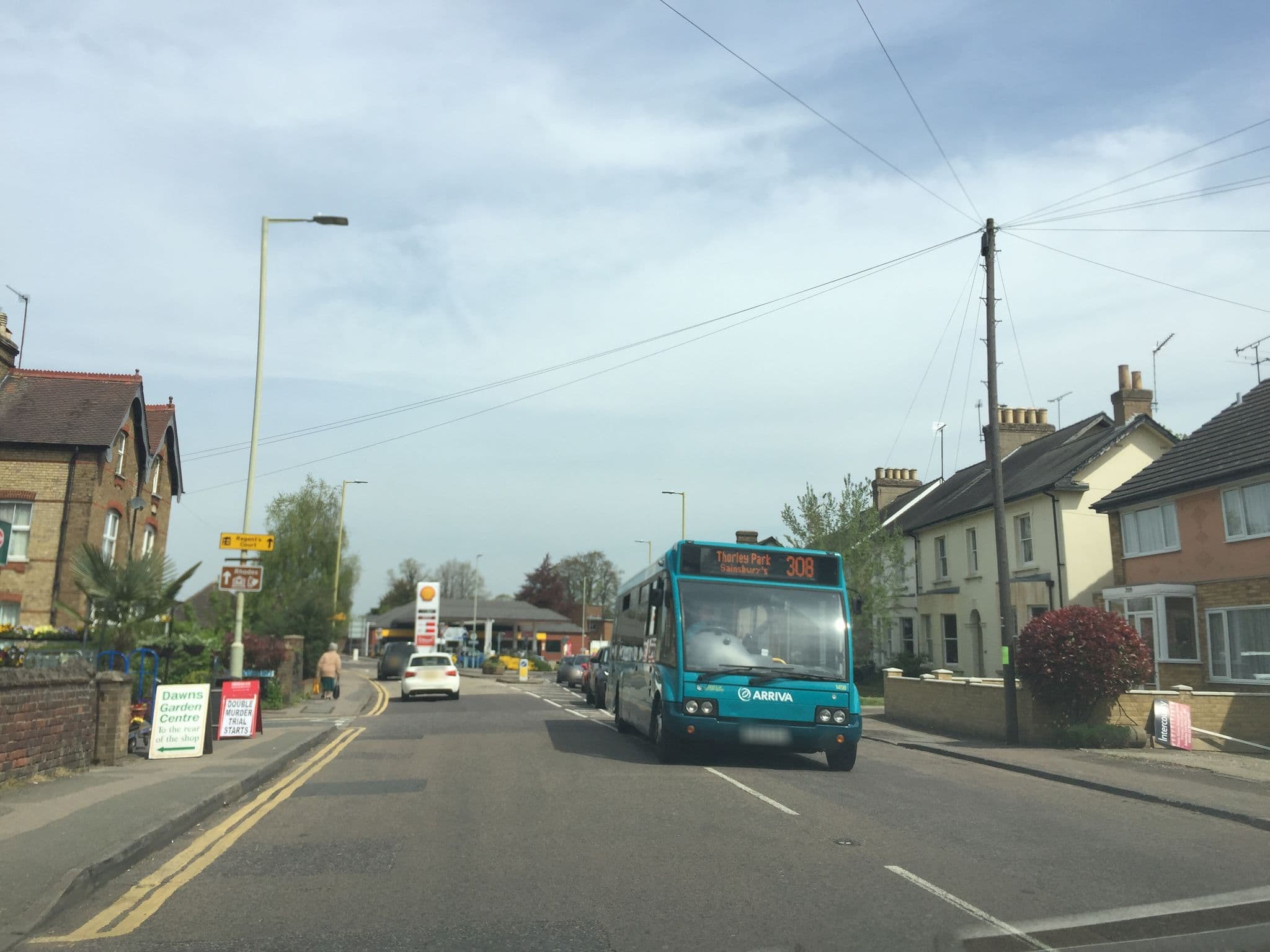 Street view near South Lodge Landscapes, Bishops Stortford — © essexboy (CC BY-SA · Mapillary)