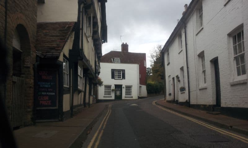 Street view near Wickham Lodge, Aylesford — © paulbiv (CC BY-SA · Mapillary)