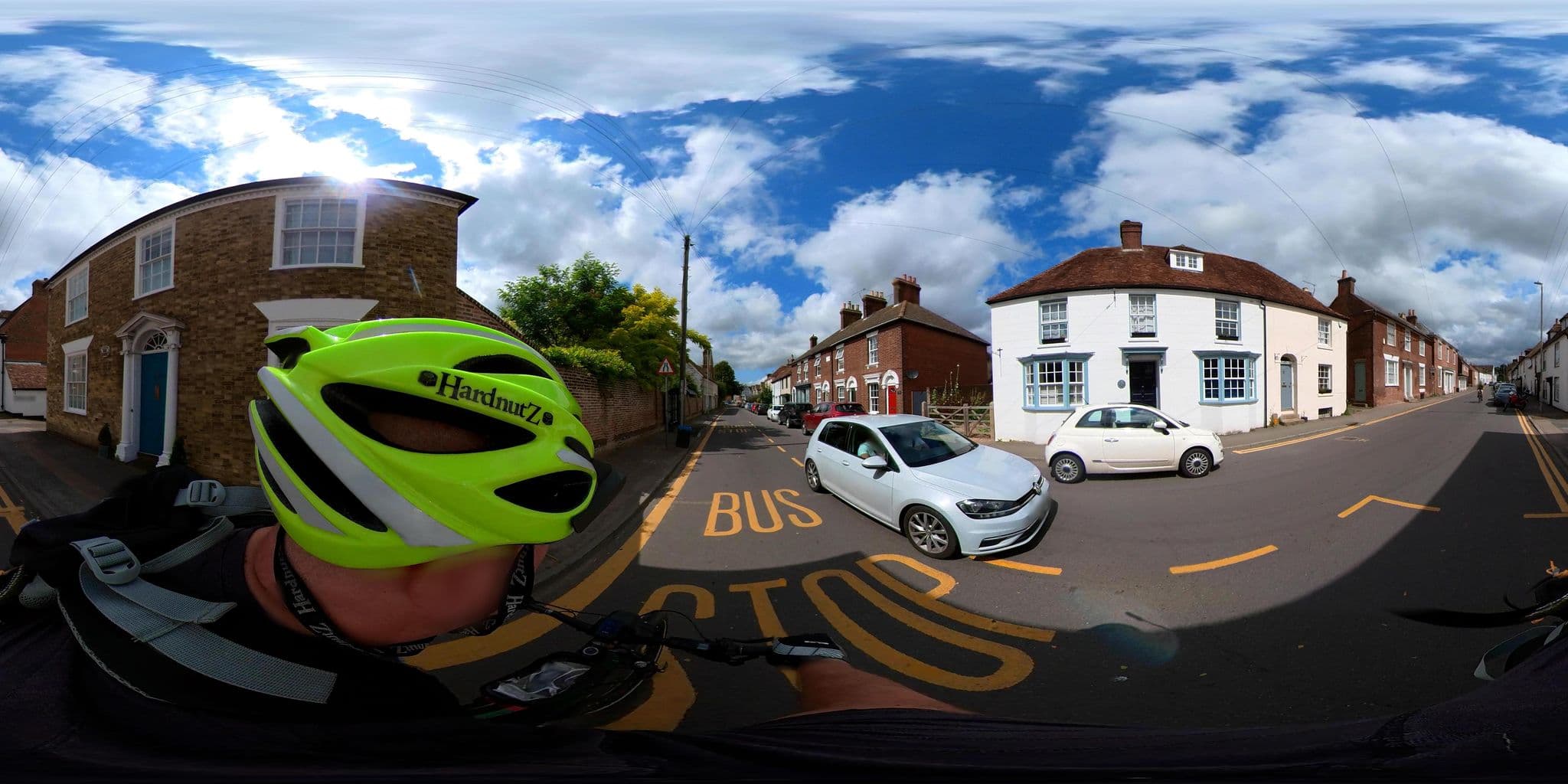 Street view near White Horse Inn Boughton Shepherd Neame, Faversham — © jkingsleya (CC BY-SA · Mapillary)
