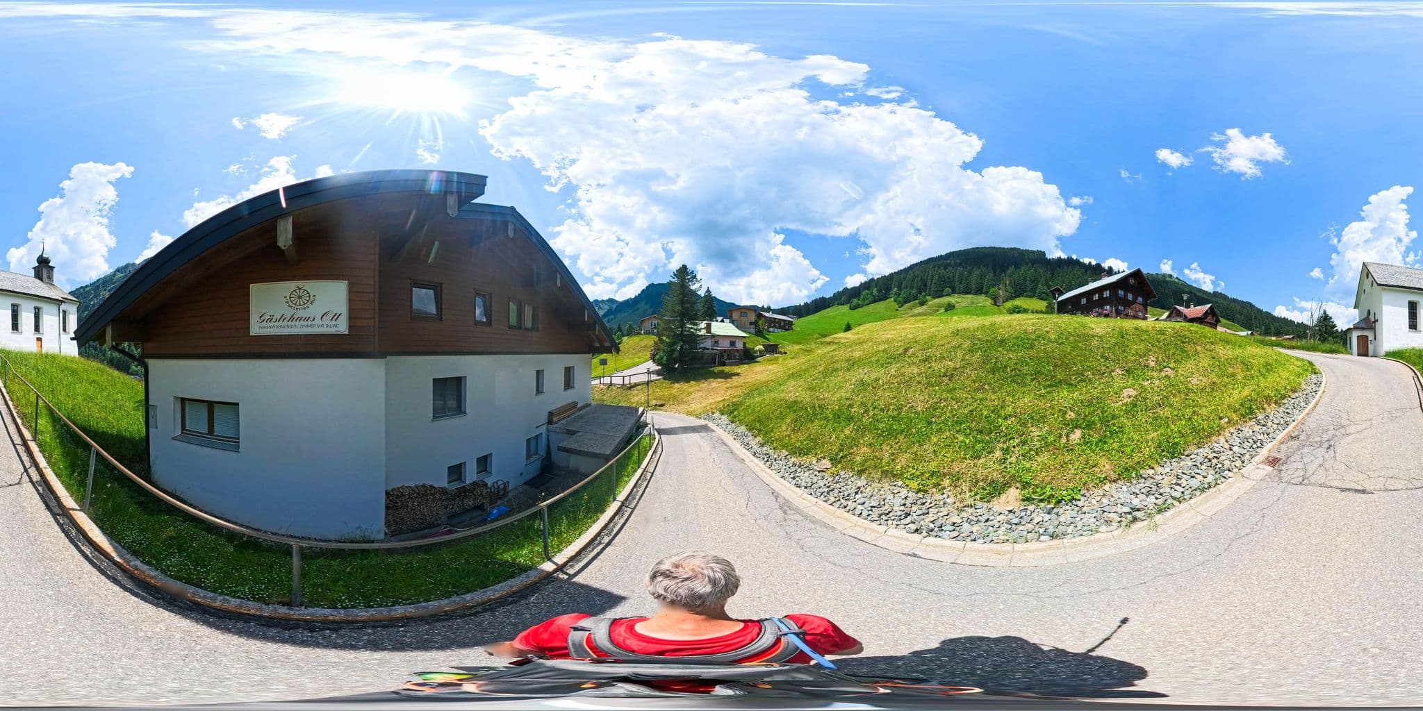 Street view near Gästehaus Ott, Hirschegg
