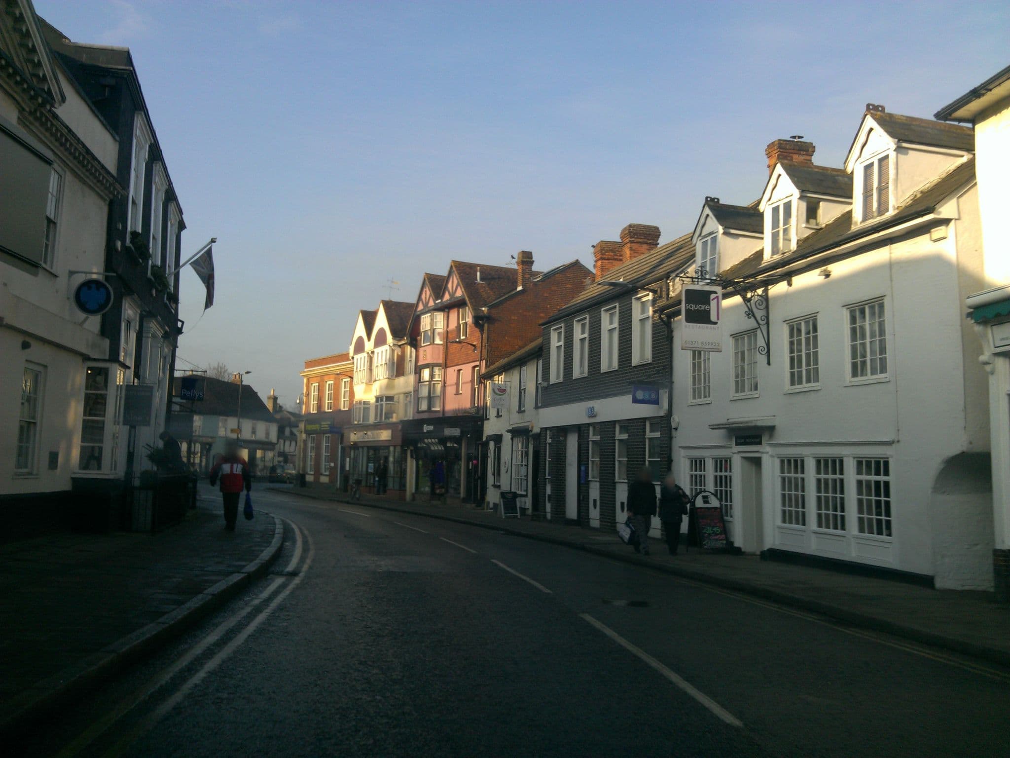 Street view near Corus Hotels, Great Dunmow — © petermead (CC BY-SA · Mapillary)