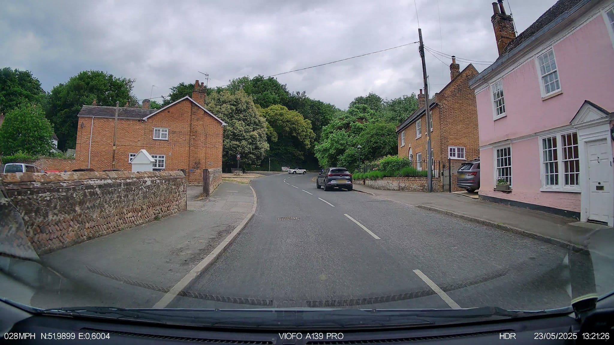 Street view near Hedingham Old Pottery Bed and Breakfast, Castle Hedingham — © IpswichEdits (CC BY-SA · Mapillary)