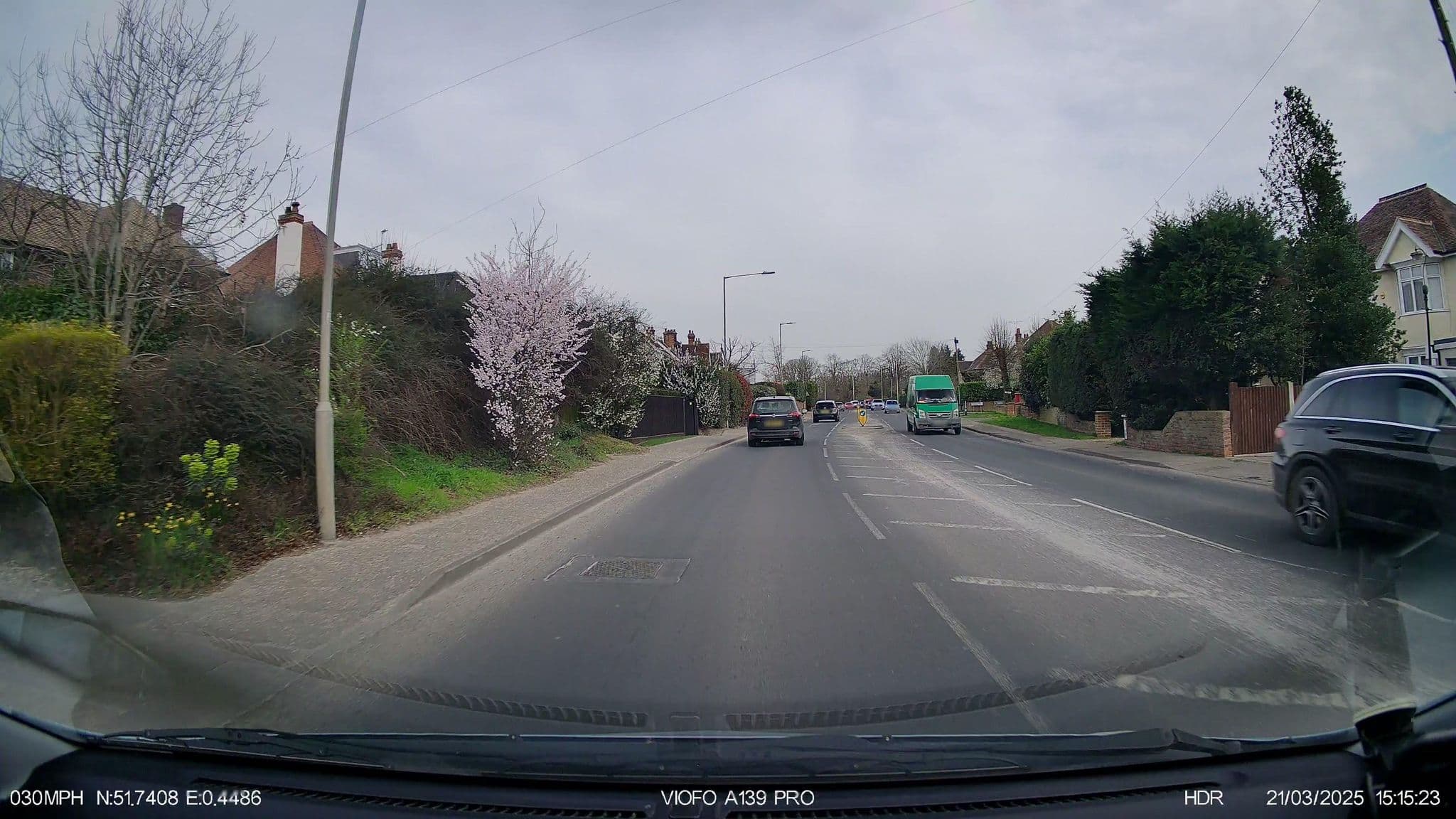 Street view near Aarandale Guest House, Chelmsford — © IpswichEdits (CC BY-SA · Mapillary)