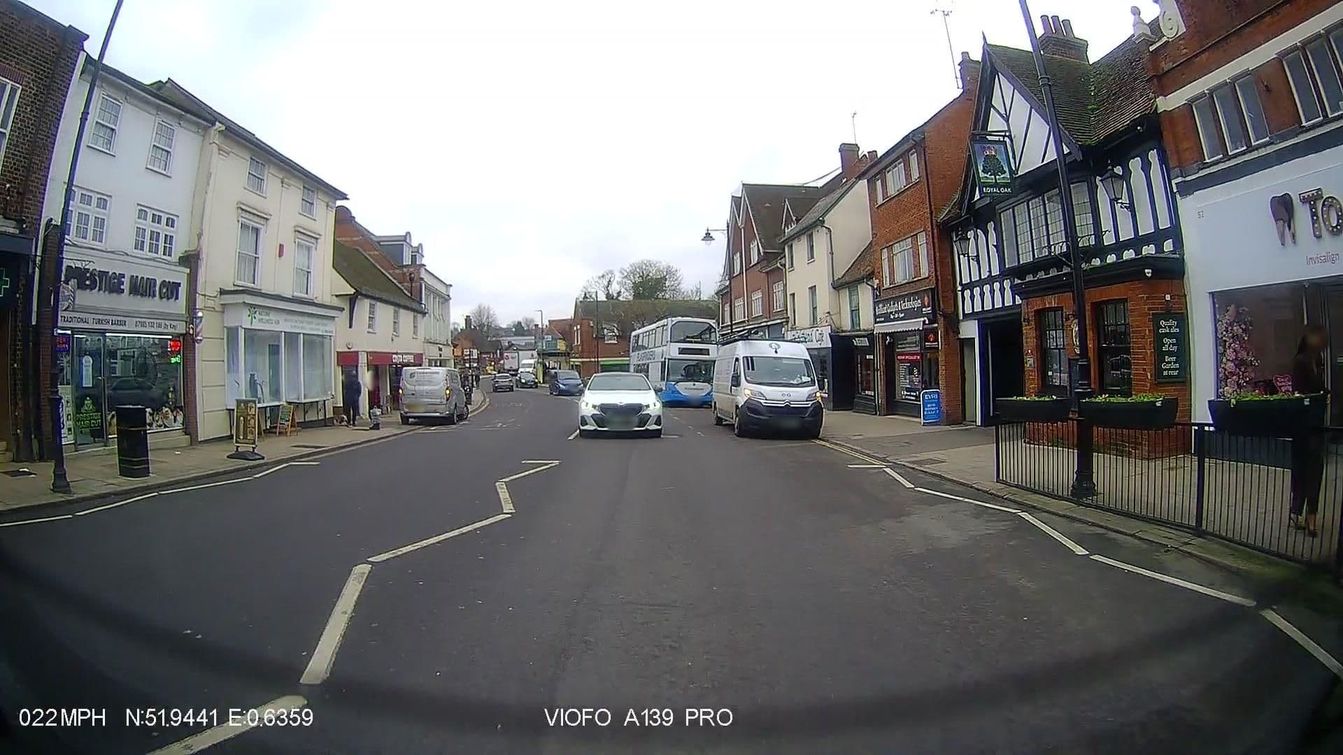 Street view near Saray Restaurant, Halstead — © IpswichEdits (CC BY-SA · Mapillary)