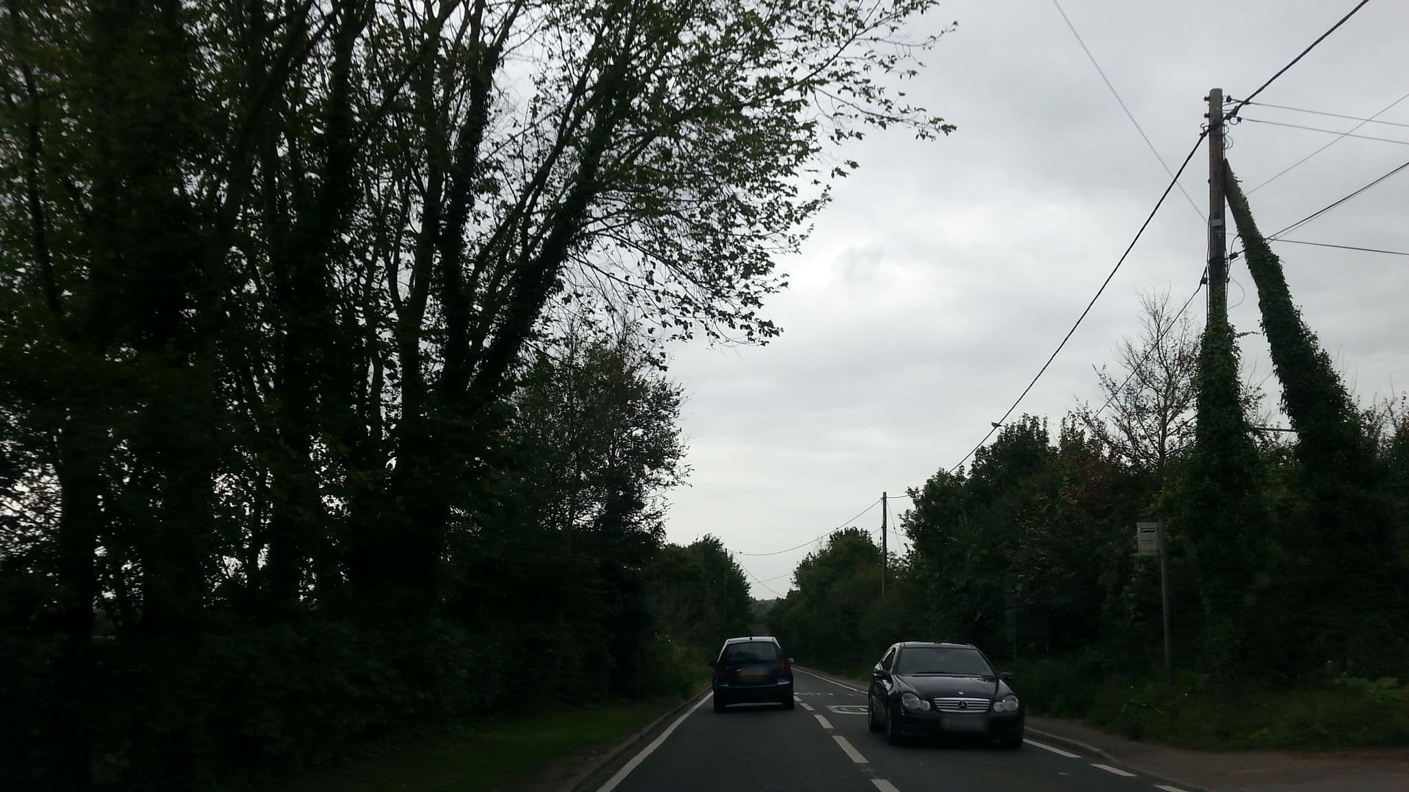 Street view near Stansted Skyline Hotel, Little Dunmow — © adam2 (CC BY-SA · Mapillary)